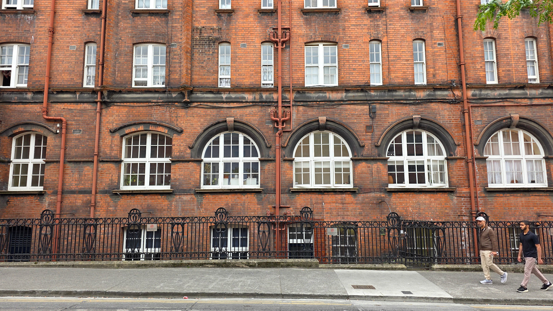 Dublin red bricks