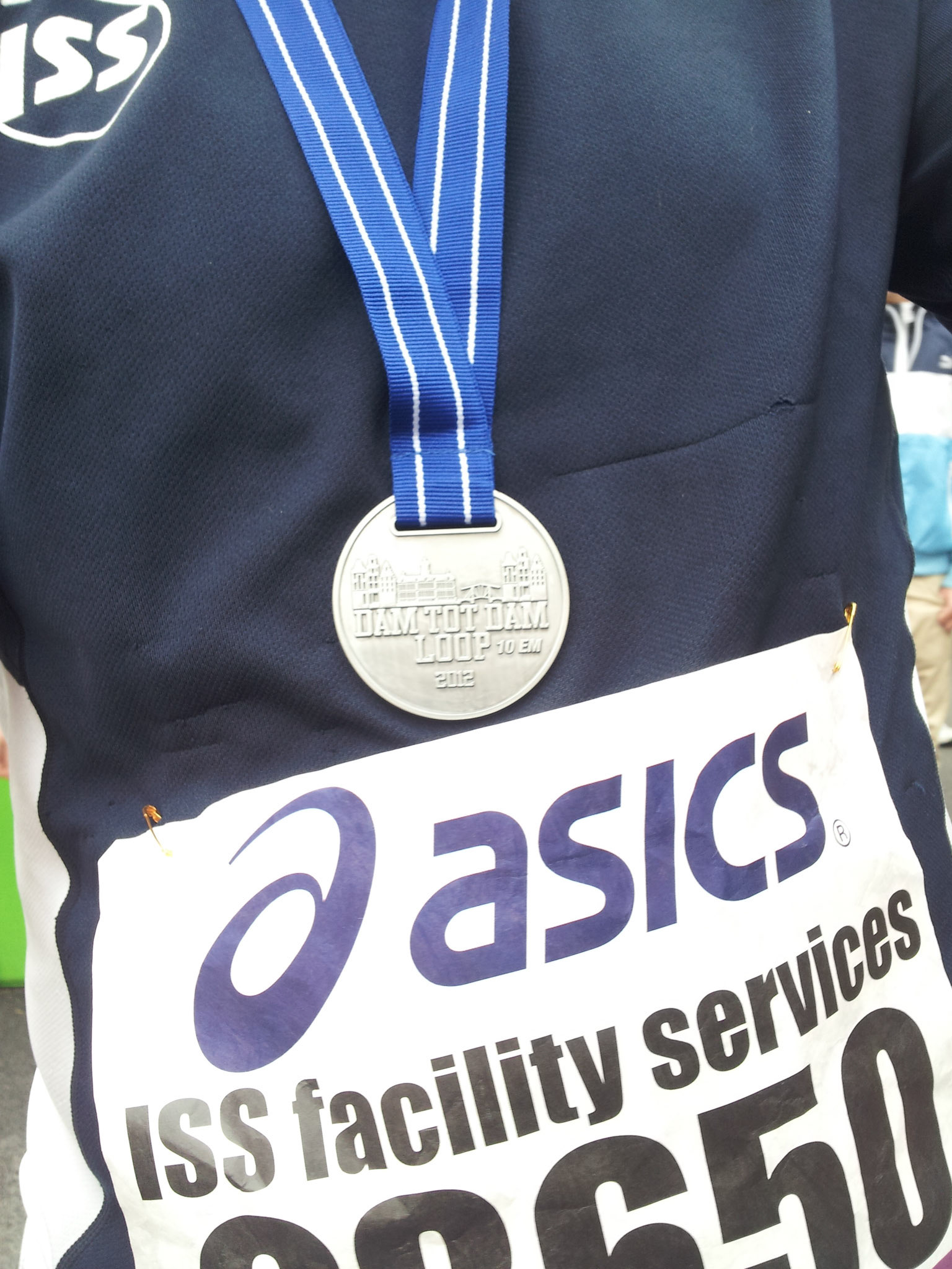 De Damloop medaille is binnen