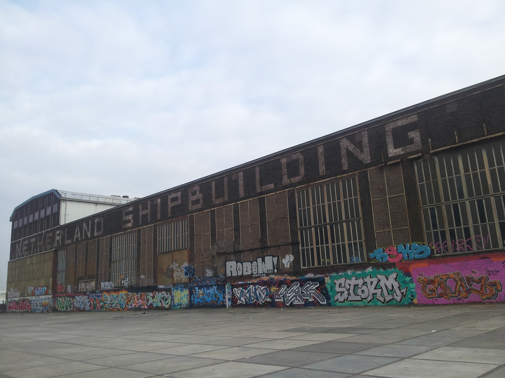 Prachtige oude Nederlandse industrie