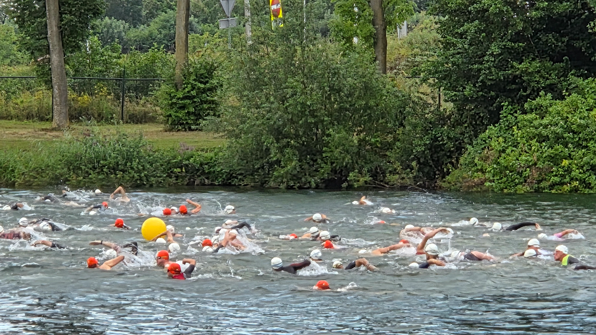 Start van de Deilse tri