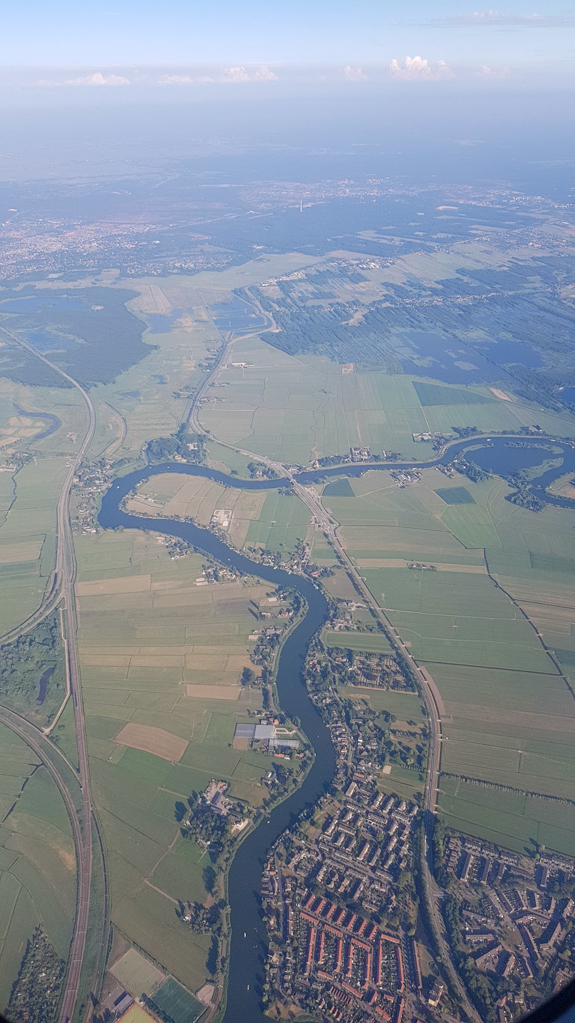 Aanvliegroute Schiphol