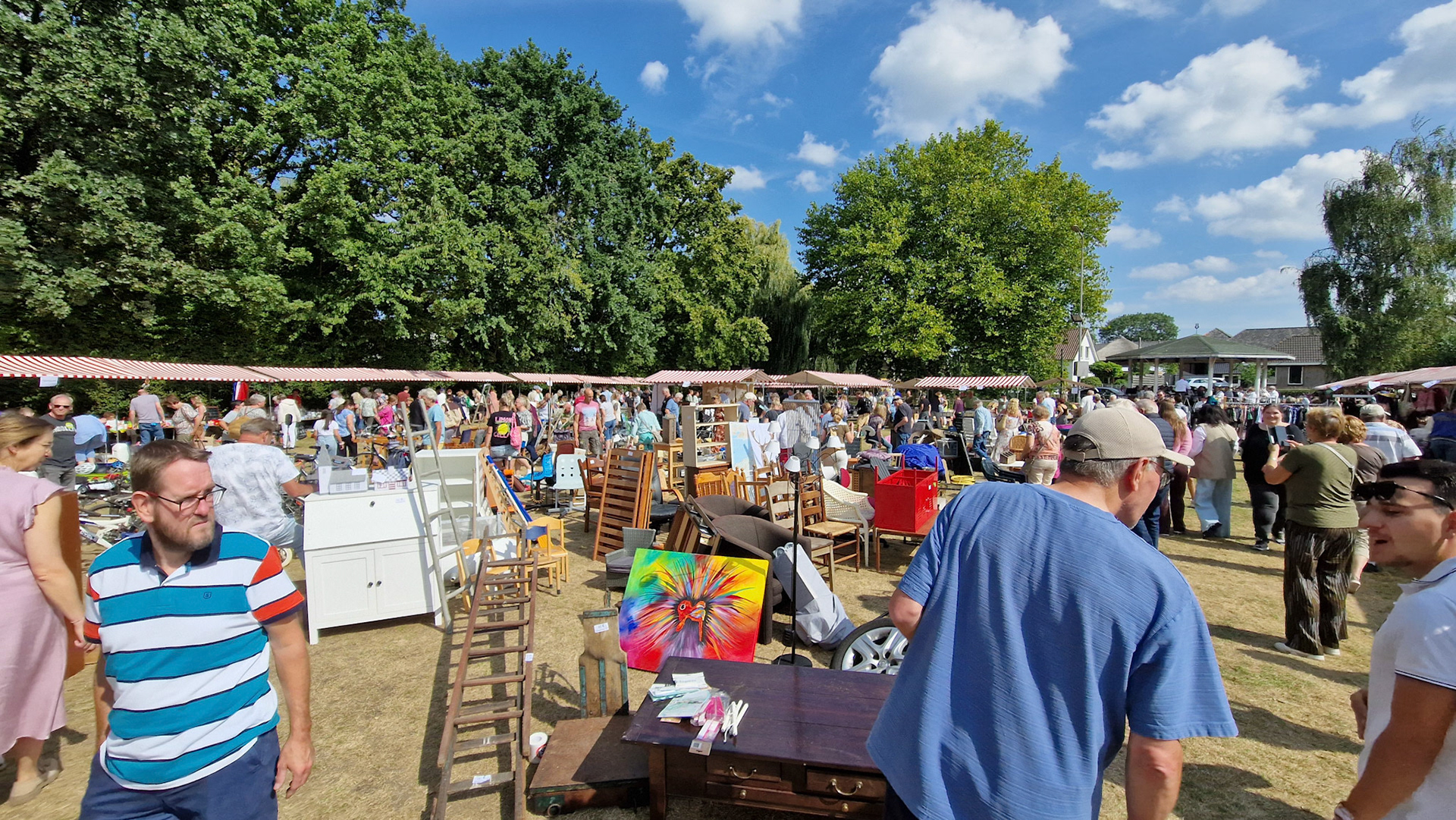 Druk op de jaarmarkt