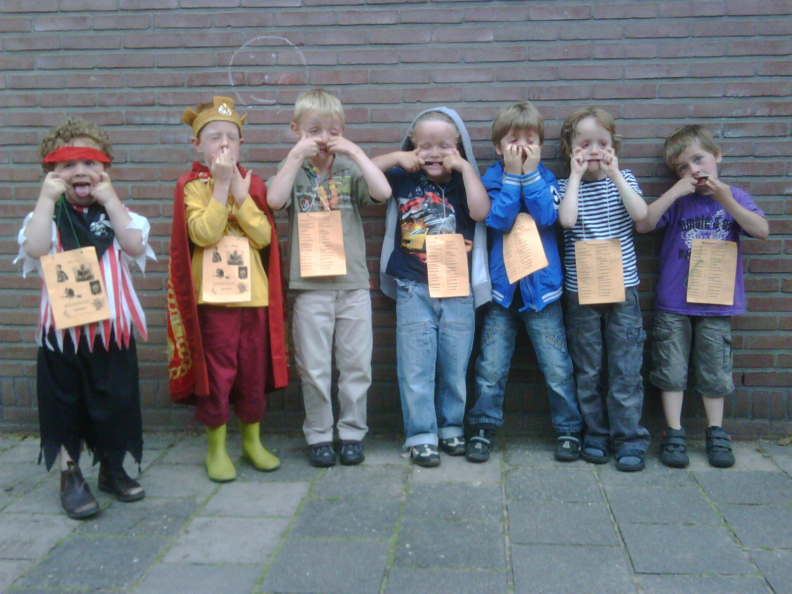 Dagje hulpvader bij Mathijn...