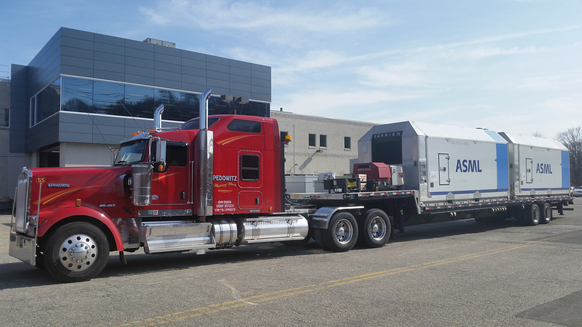 Awesome ASML truck in Wilton