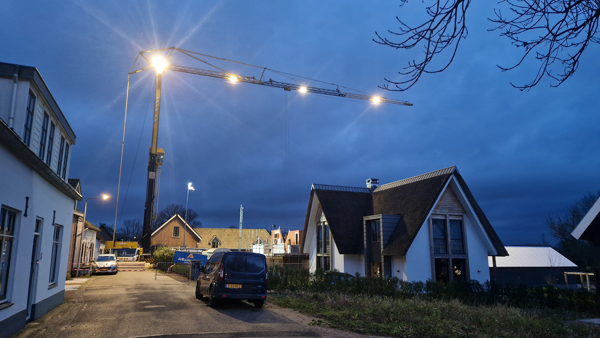 Impressive roadblock