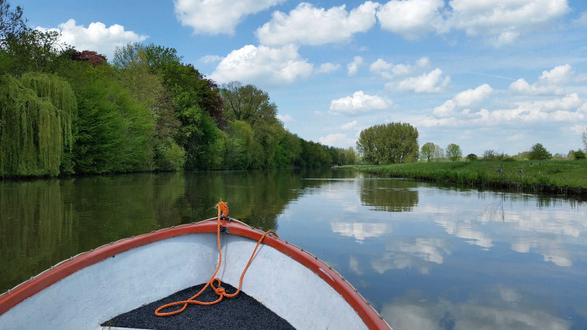 Nieuwe boot en nieuwe accu.