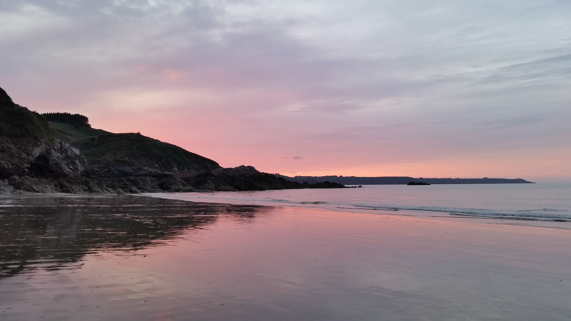 Zonsondergang Le Morgeur