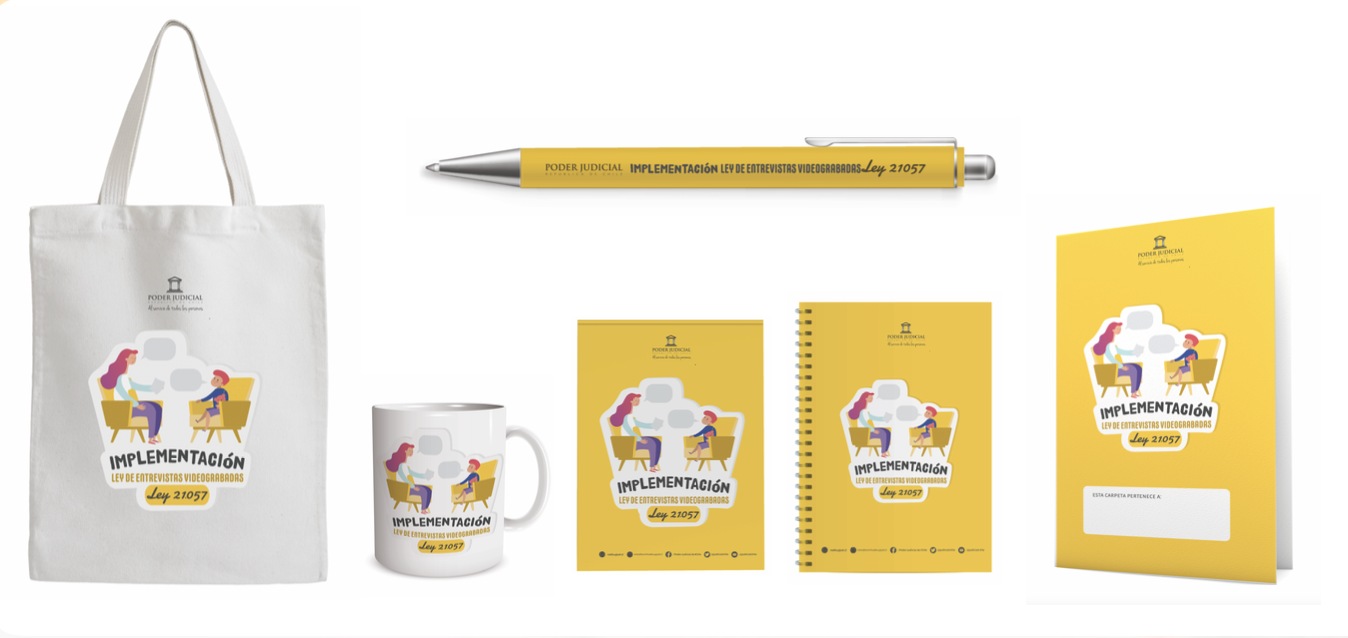 Diseño del material para la difusión Libro Ley 21.057