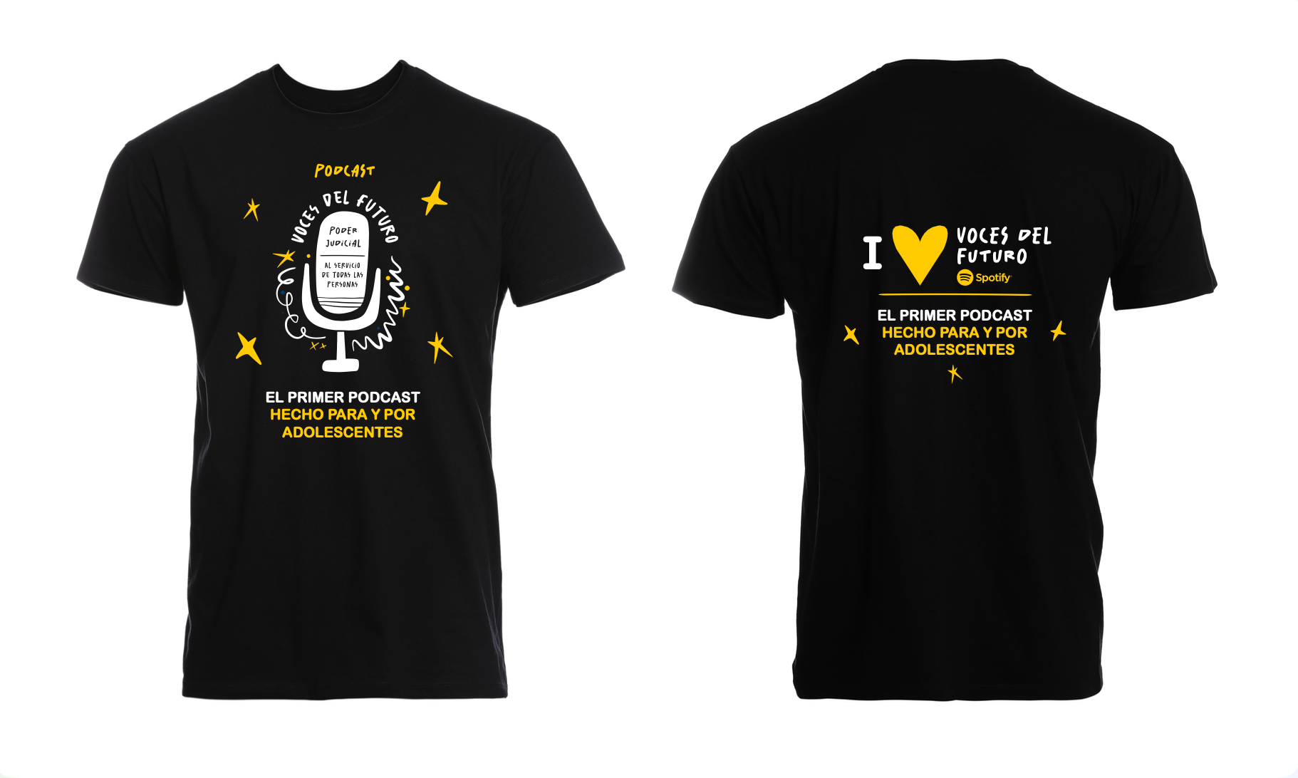 Poleras: Podcast Voces del Futuro, Radio del Poder Judicial de Chile