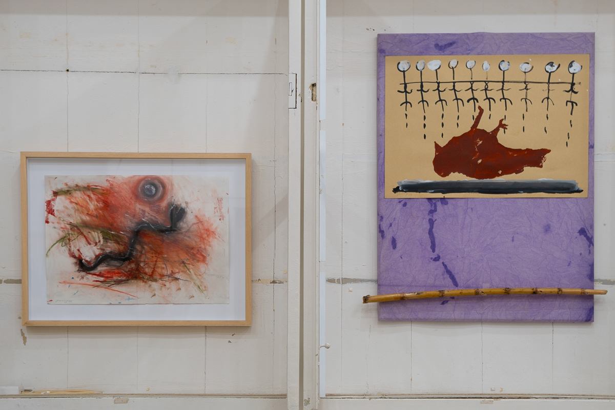 'Snake in the Red Moonlight' and 'After the Flight'