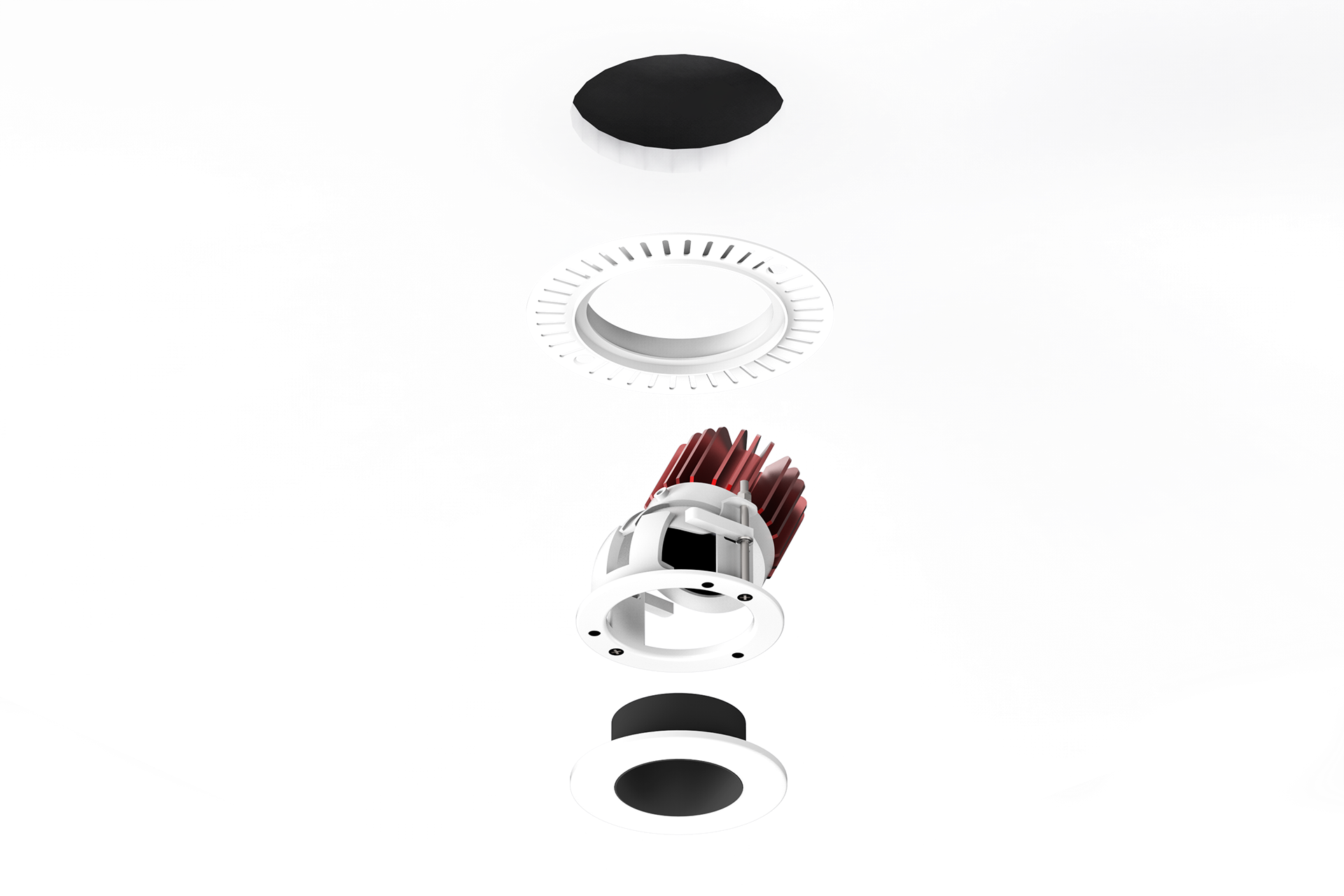 Installation process for Cube's Flip-QC Downlight