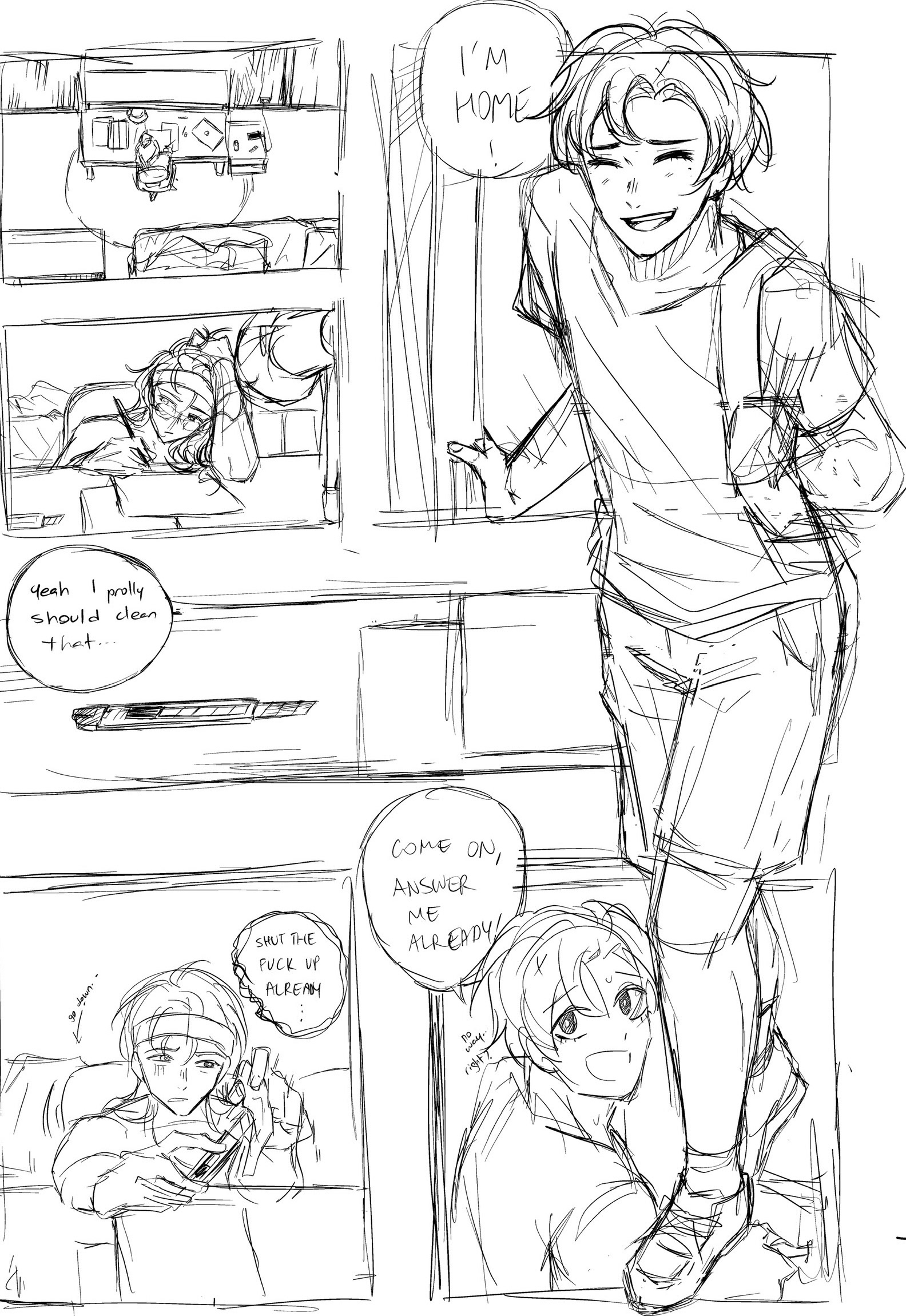 "Past" page 1