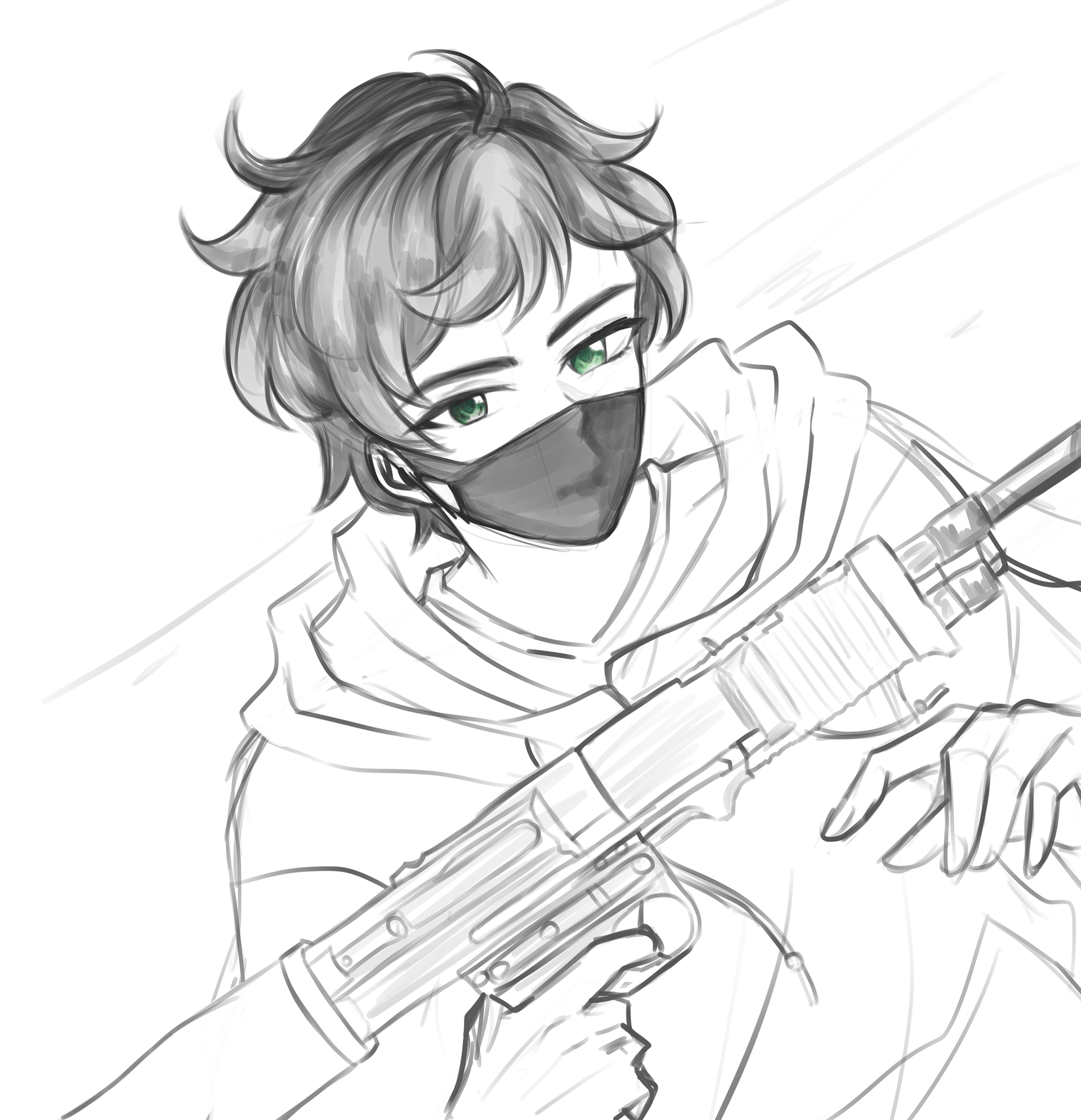 An old original character, designed together with a friend.