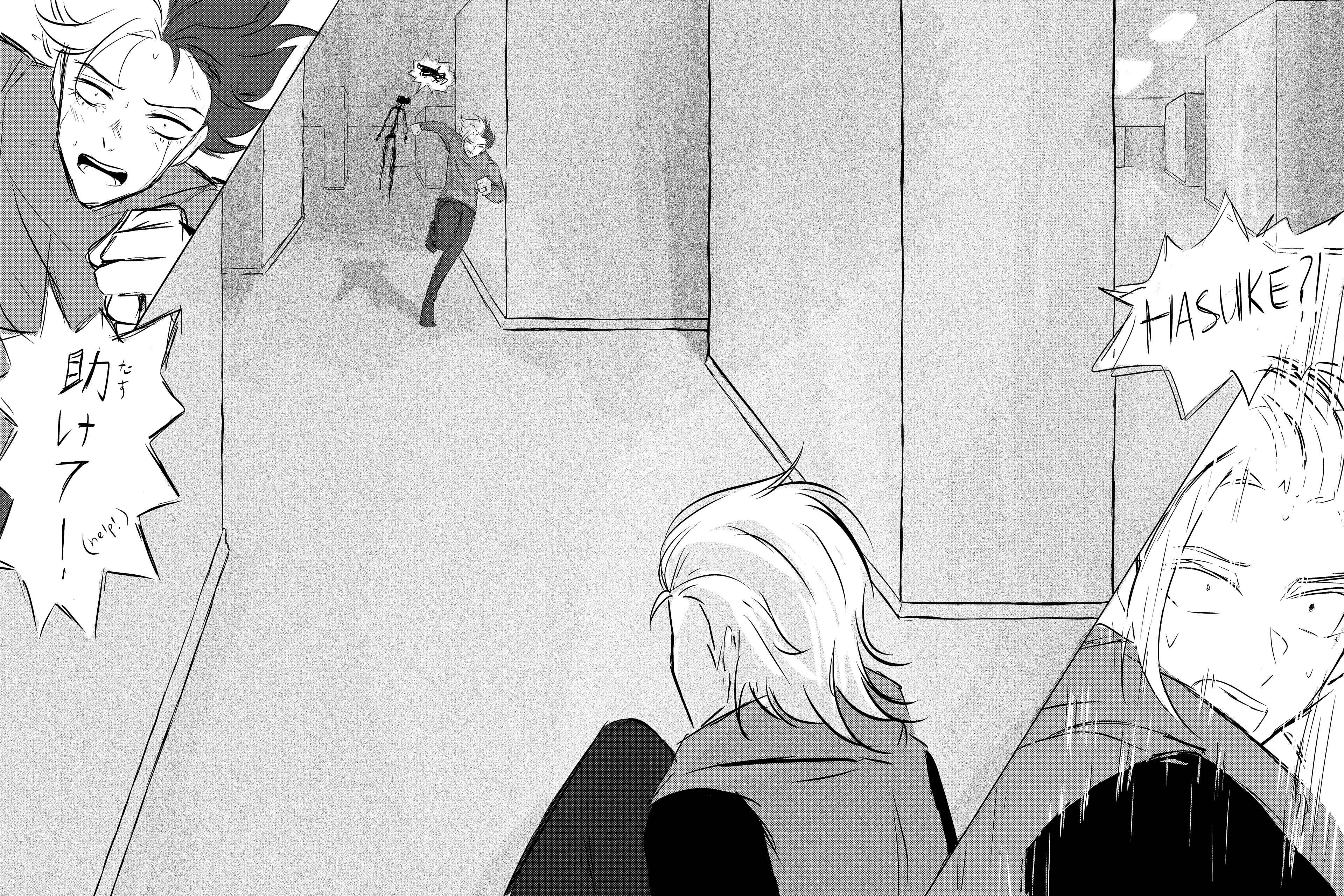 "Into the Backrooms" Page 3