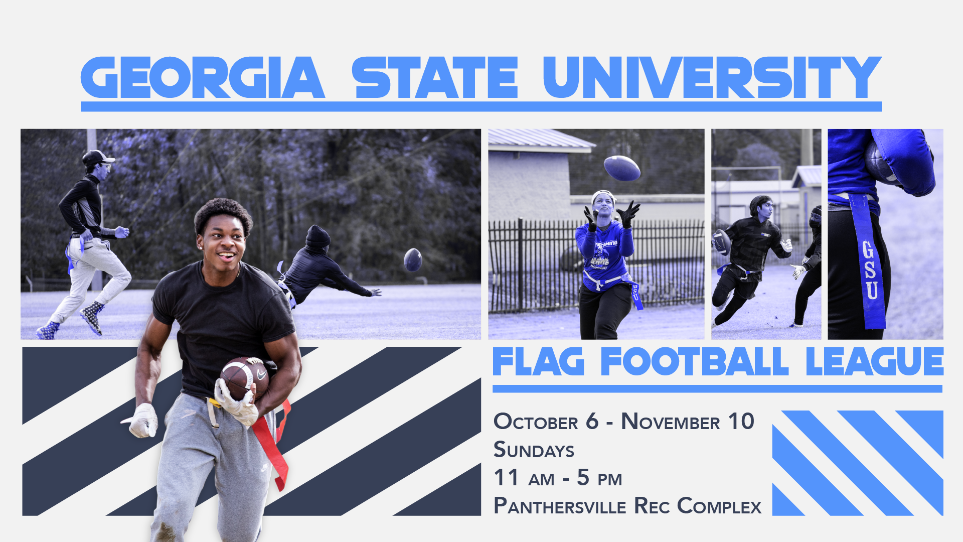 GSU Flag Football League (Display Screen)