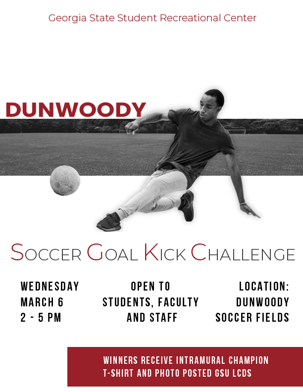 Dunwoody Soccer Goal Kick Challenge (Flyer)