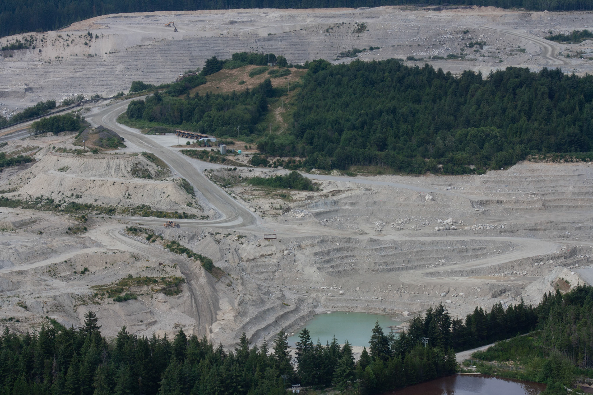 Sechelt Sand Pit, B.C. Canada