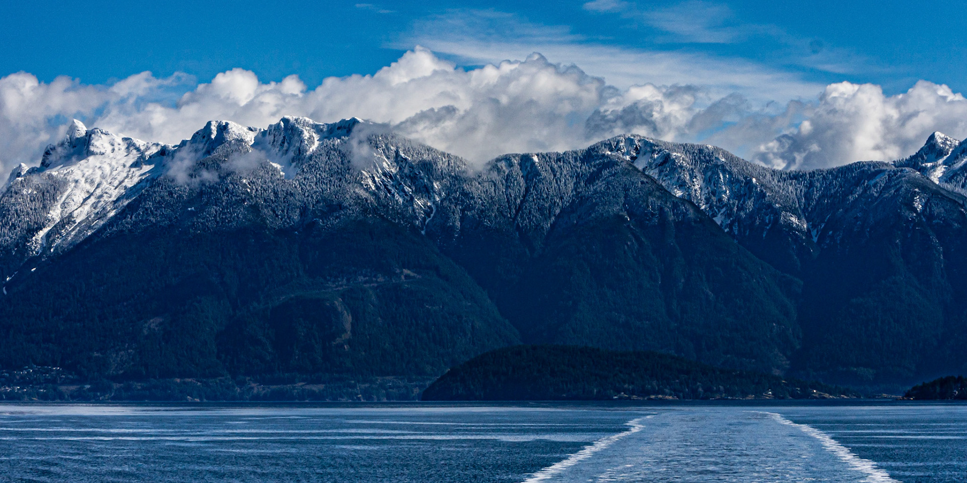 Langdale to Horseshoe Bay on B.C. ferries B.C. Canada