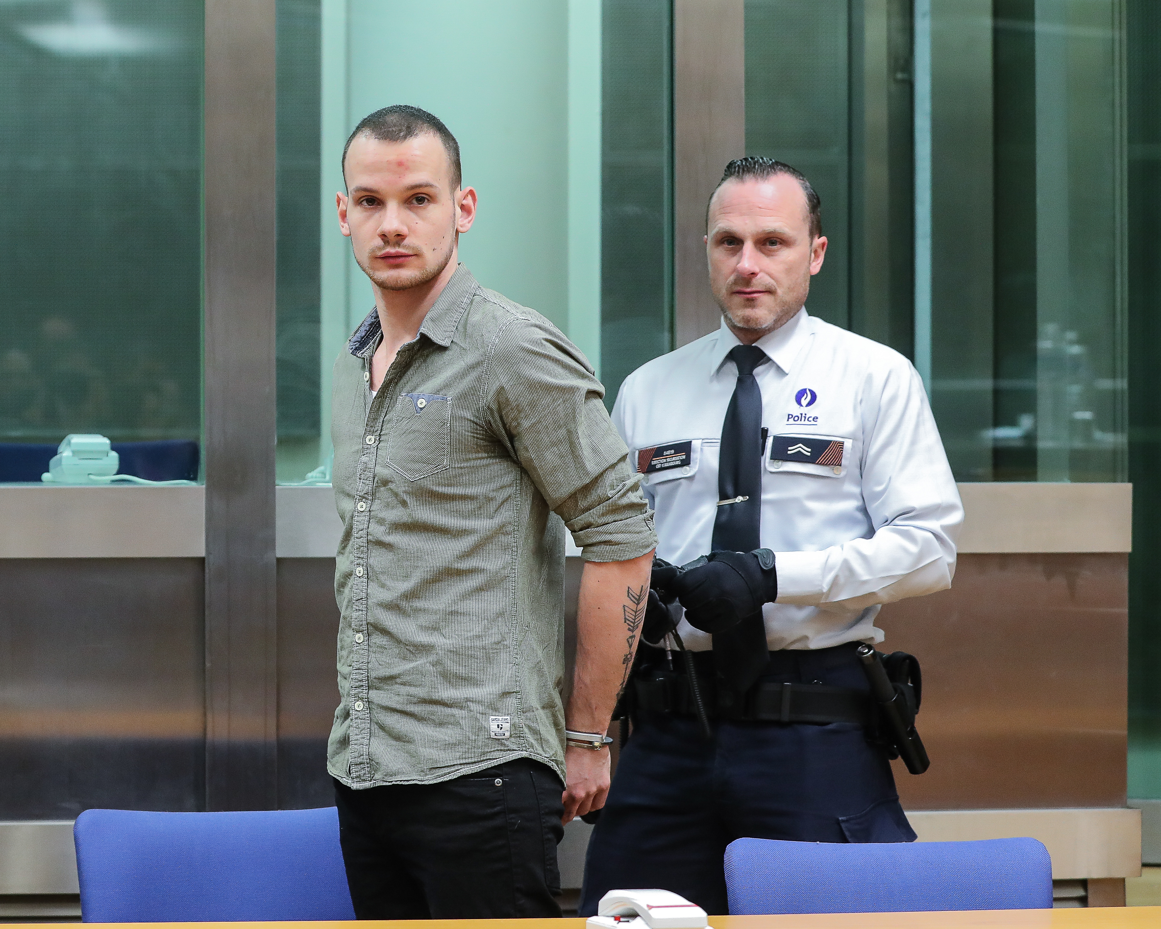 procés Giovanni Damillot (cour d’assises d’Arlon) pour Belga images