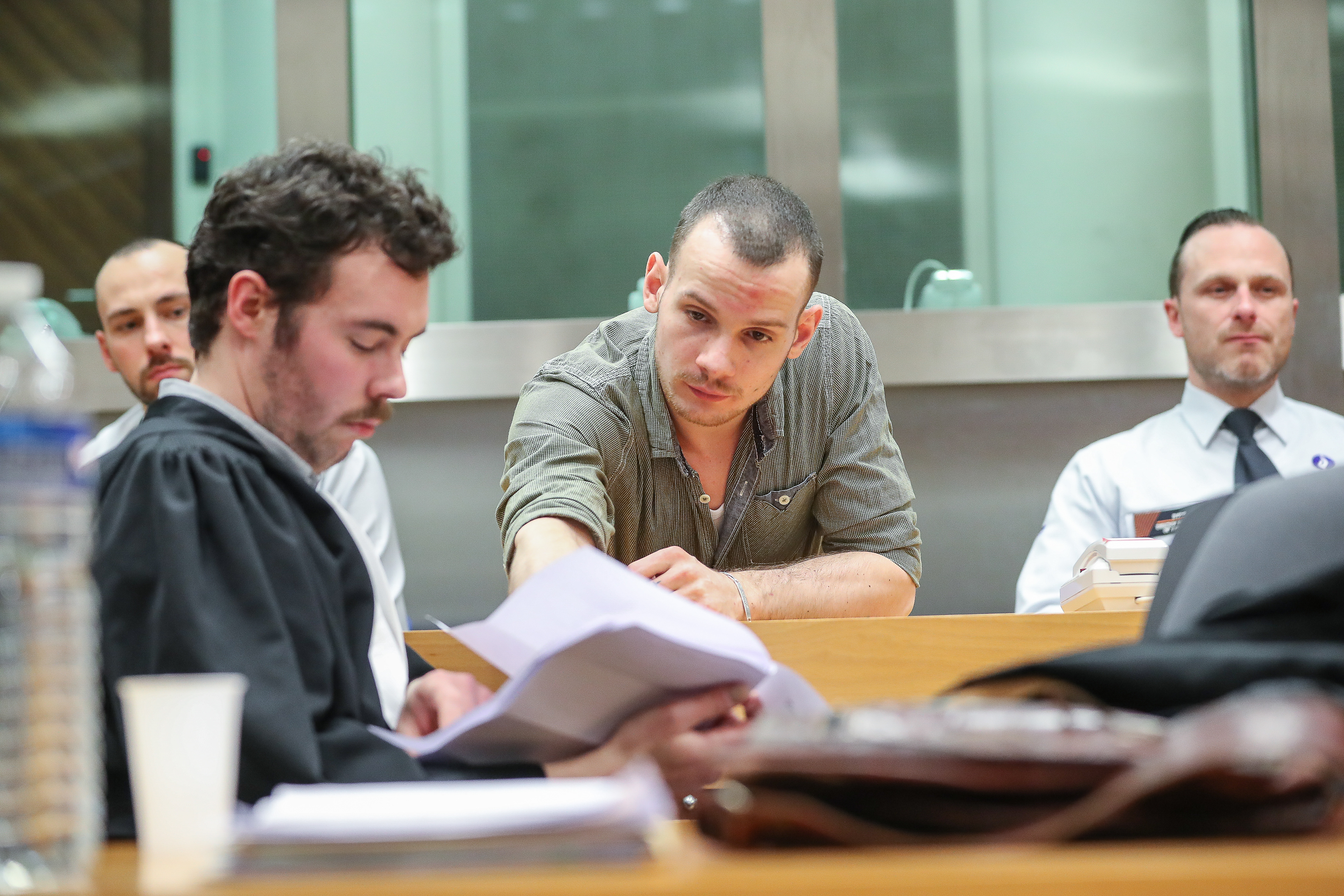 procés Giovanni Damillot (cour d’assises d’Arlon) pour Belga images