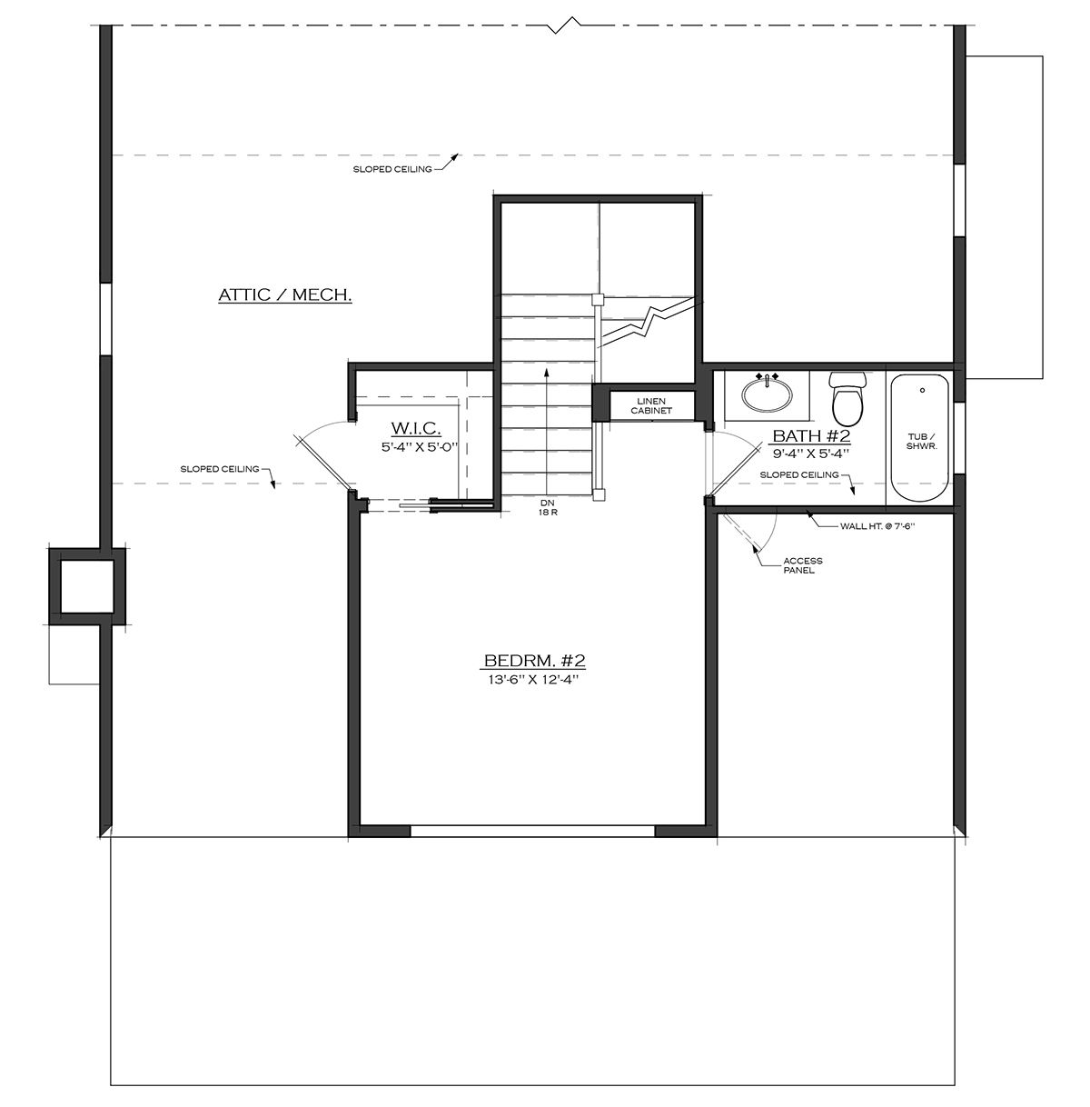 LiveWell Home Design 3 bed / 2.5 bath 1,807 sq ft
