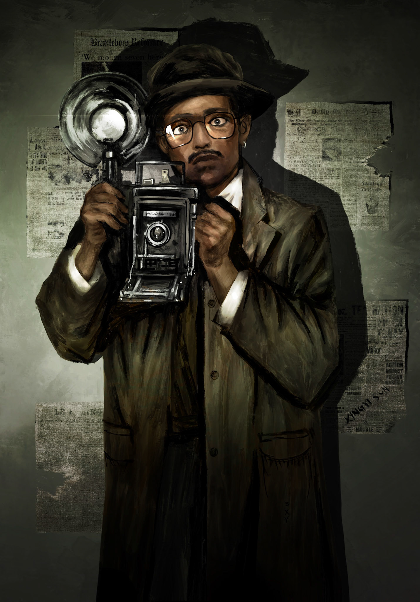 Portrait of Reporter