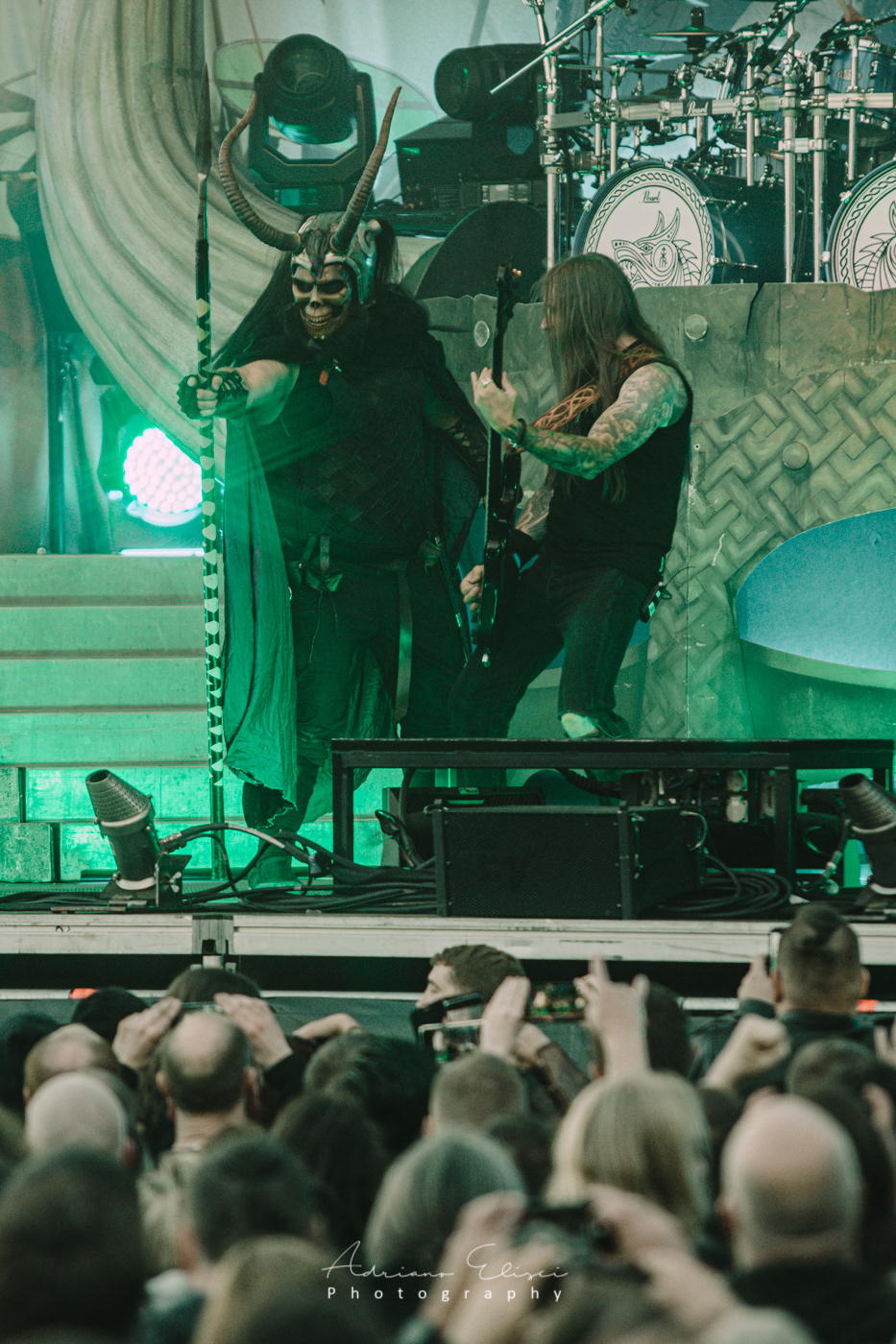 AMON AMARTH AT KING JOHN'S CASTLE, LIMERICK