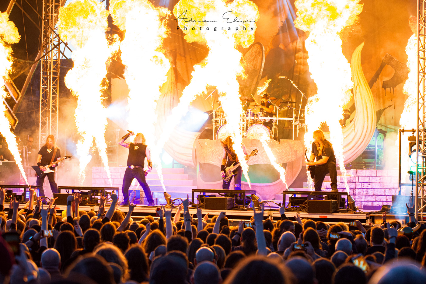 AMON AMARTH AT KING JOHN'S CASTLE, LIMERICK