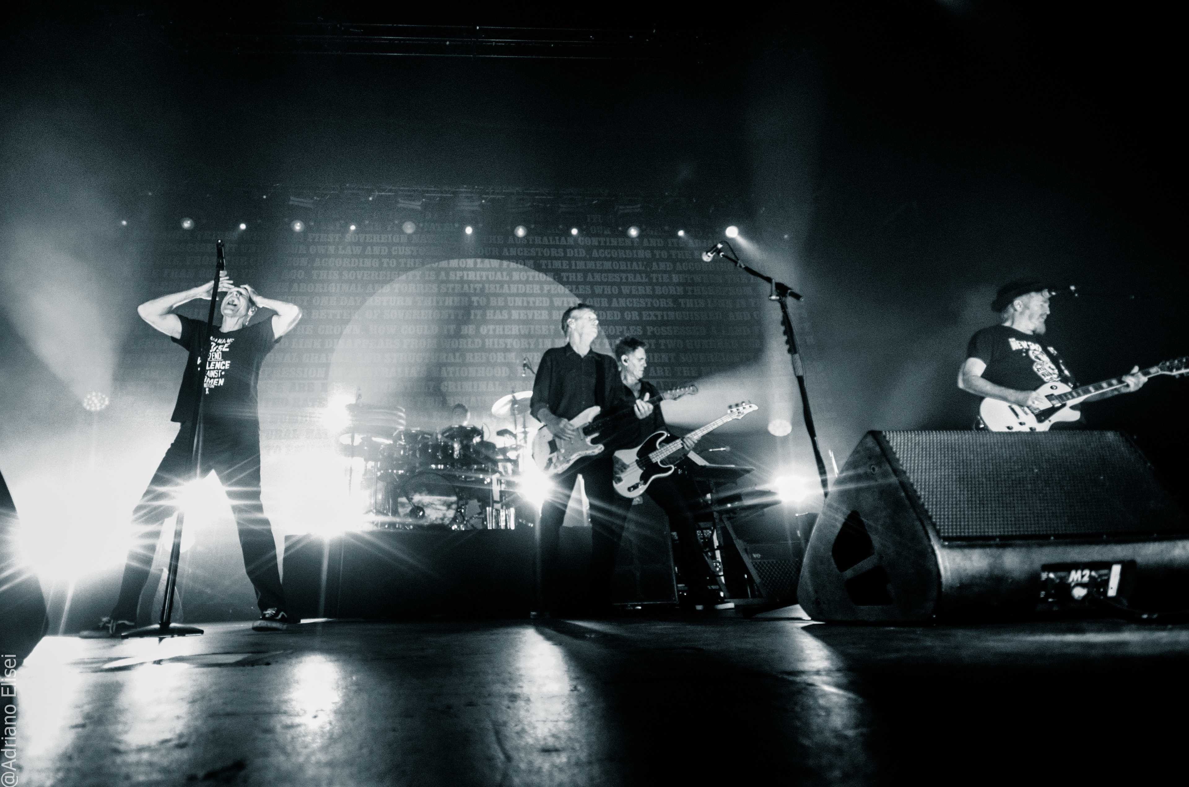 Midnight Oil at Olympia Theater , Dublin