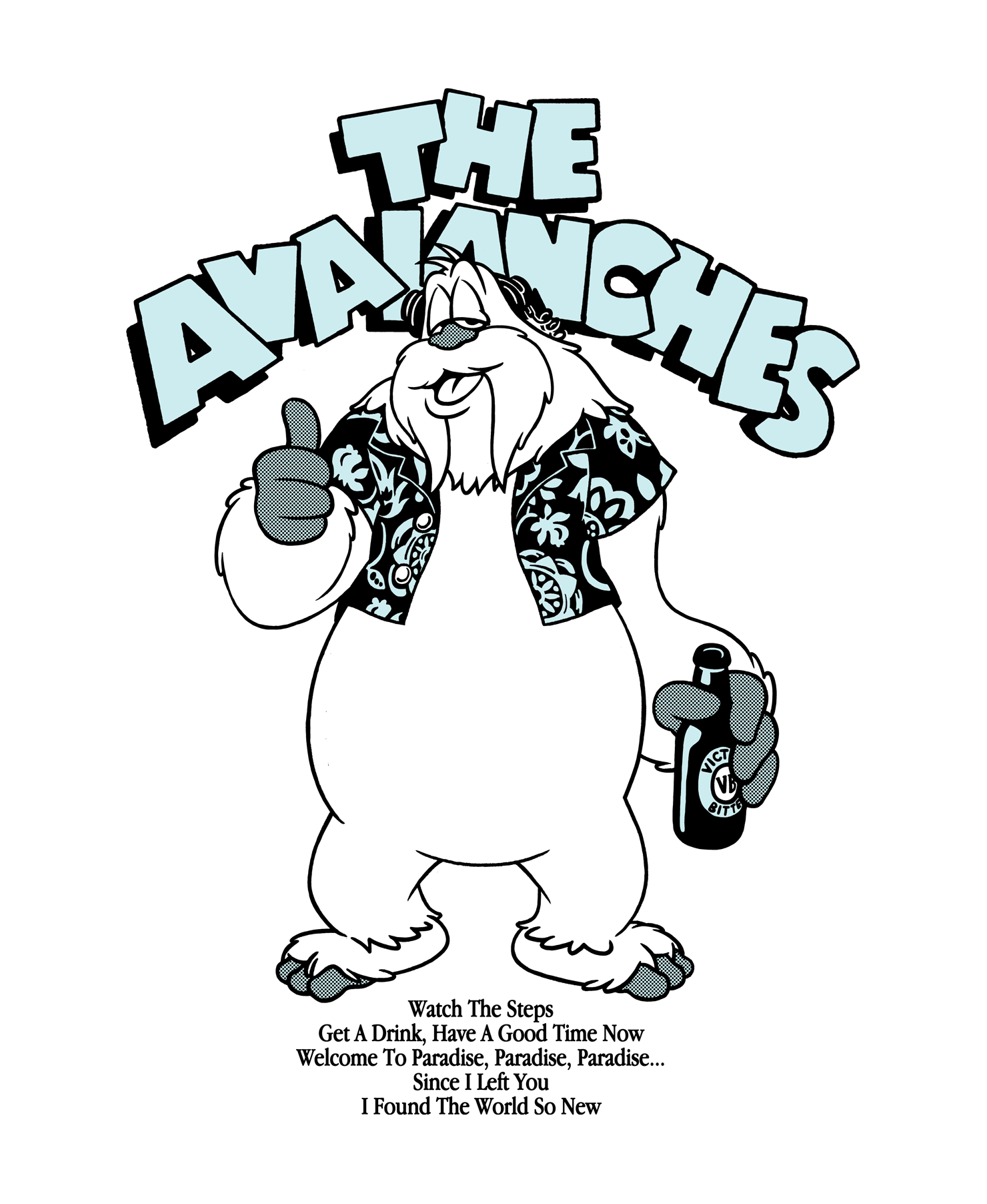 パーティを彩るご馳走や The Avalanches Tシャツ サイズM - トップス