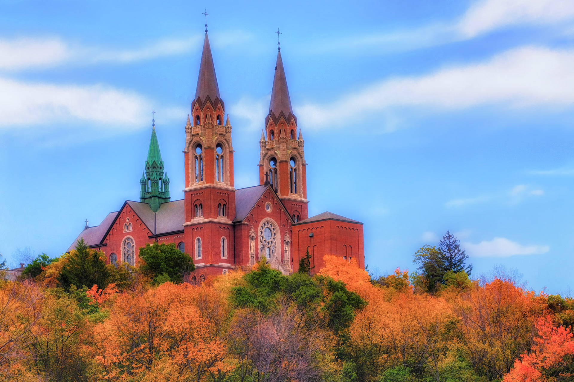 Basilica of the National Shrine of Mary Help of Christians at Holy Hill