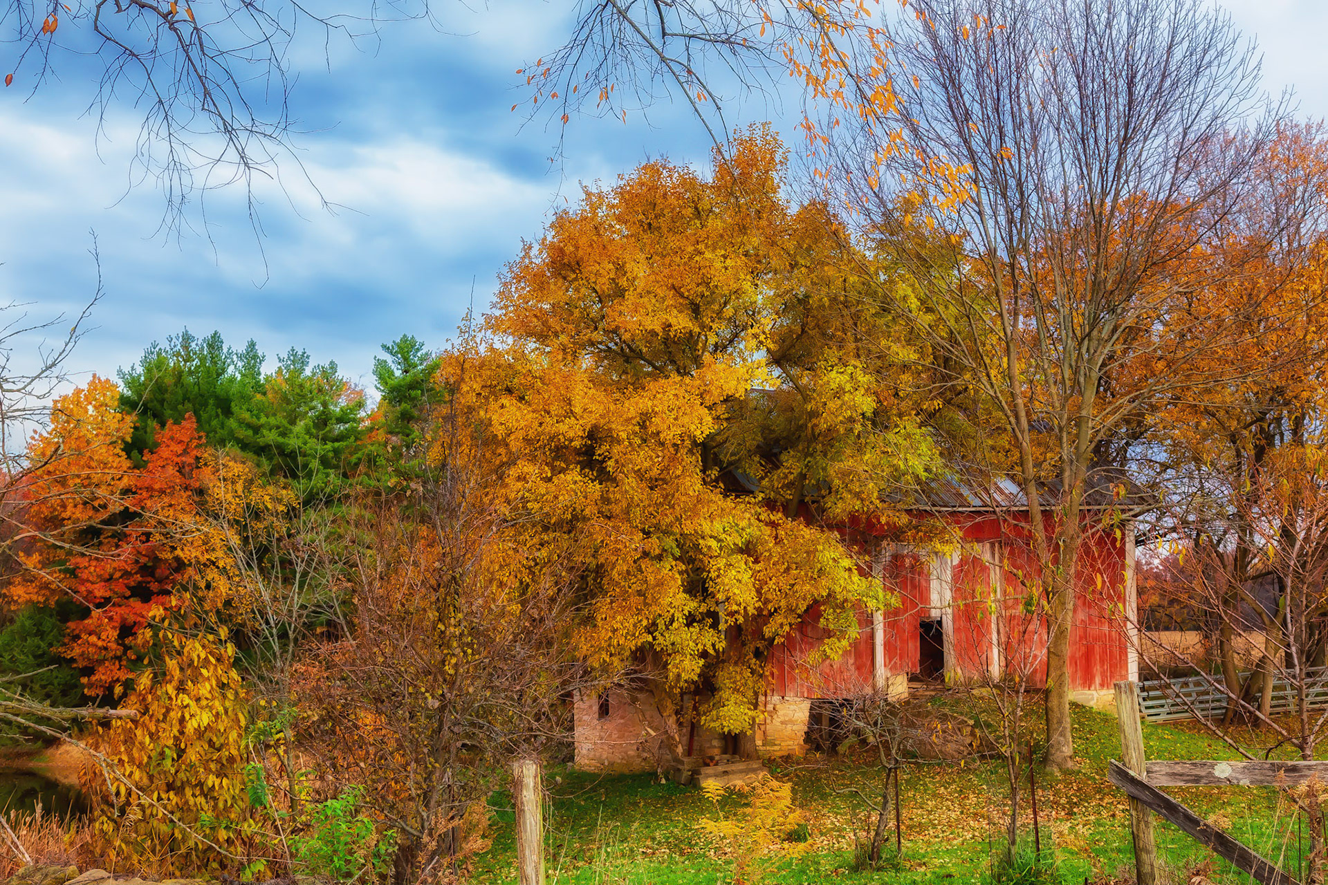 Barn at Versailles