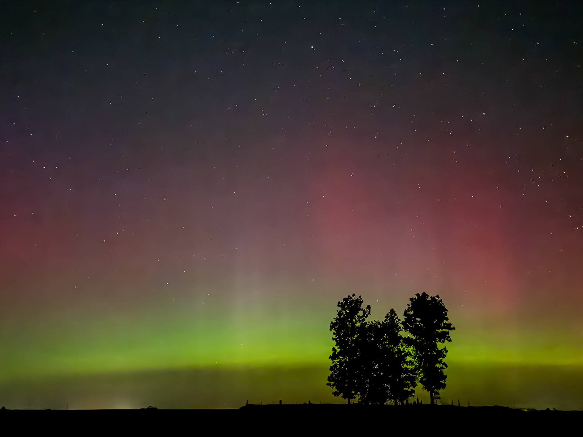 Aurora Over Caldwell Right