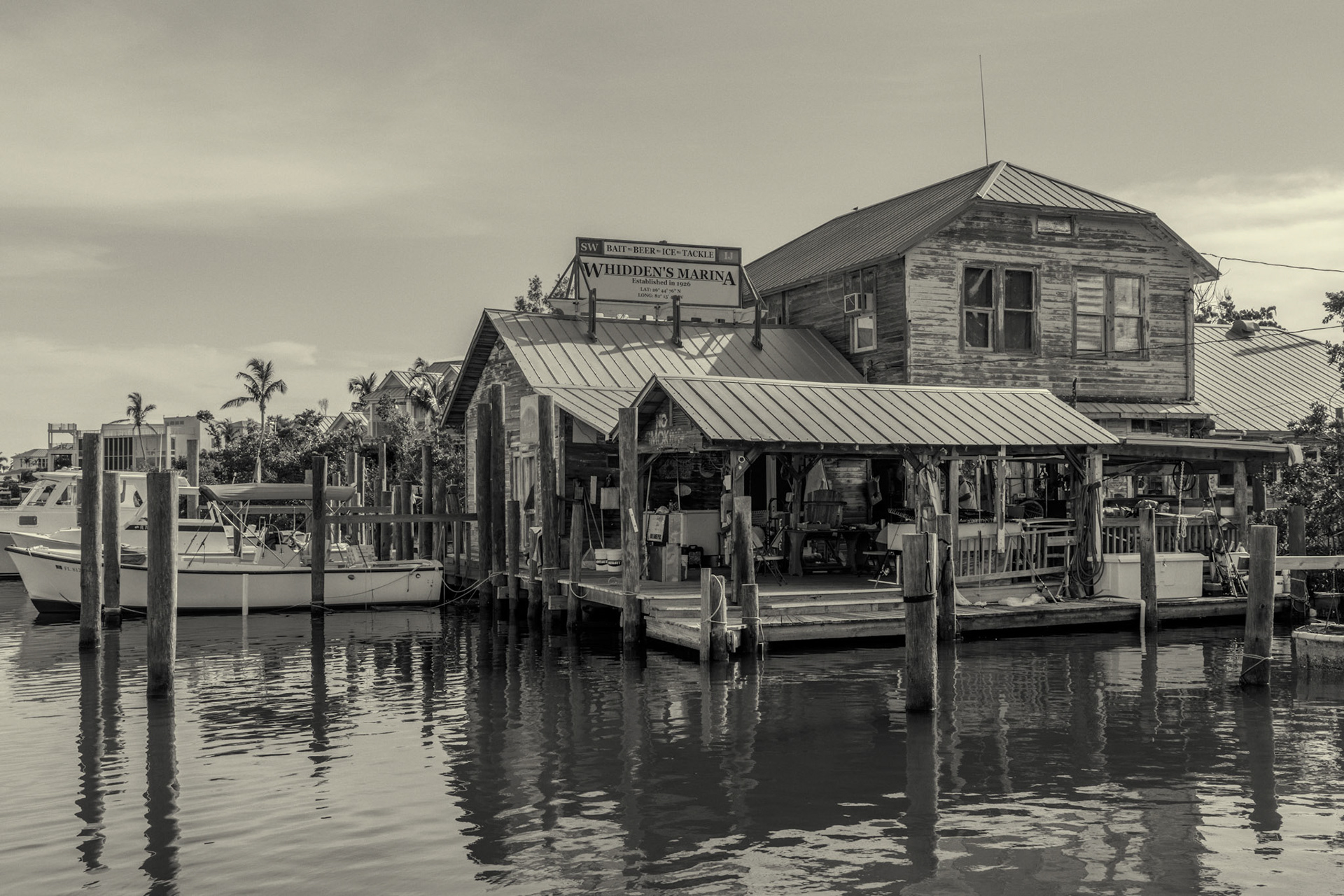 Whidden's Marina B&W