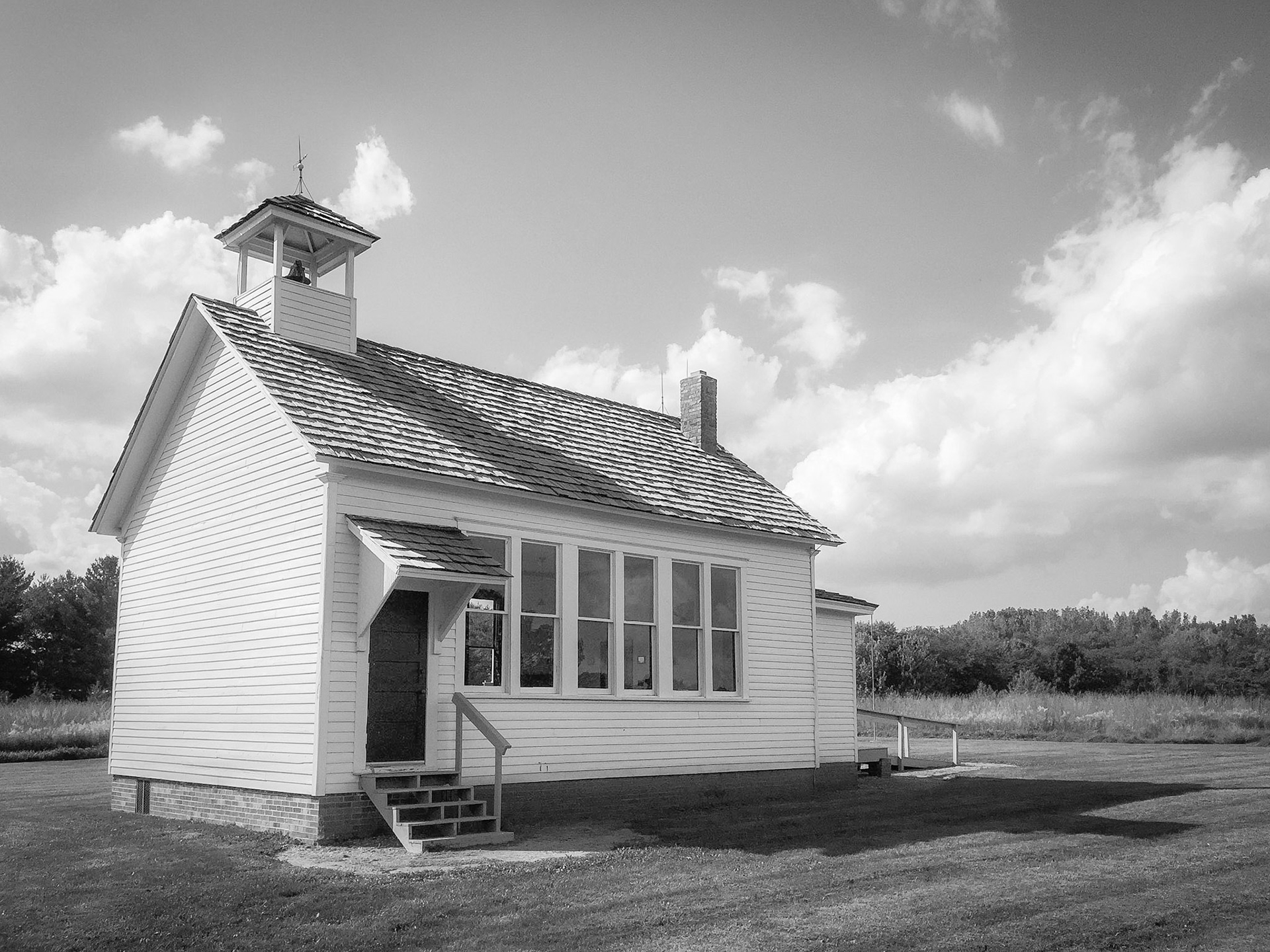 Old Schoolhouse on a summer's afternoon