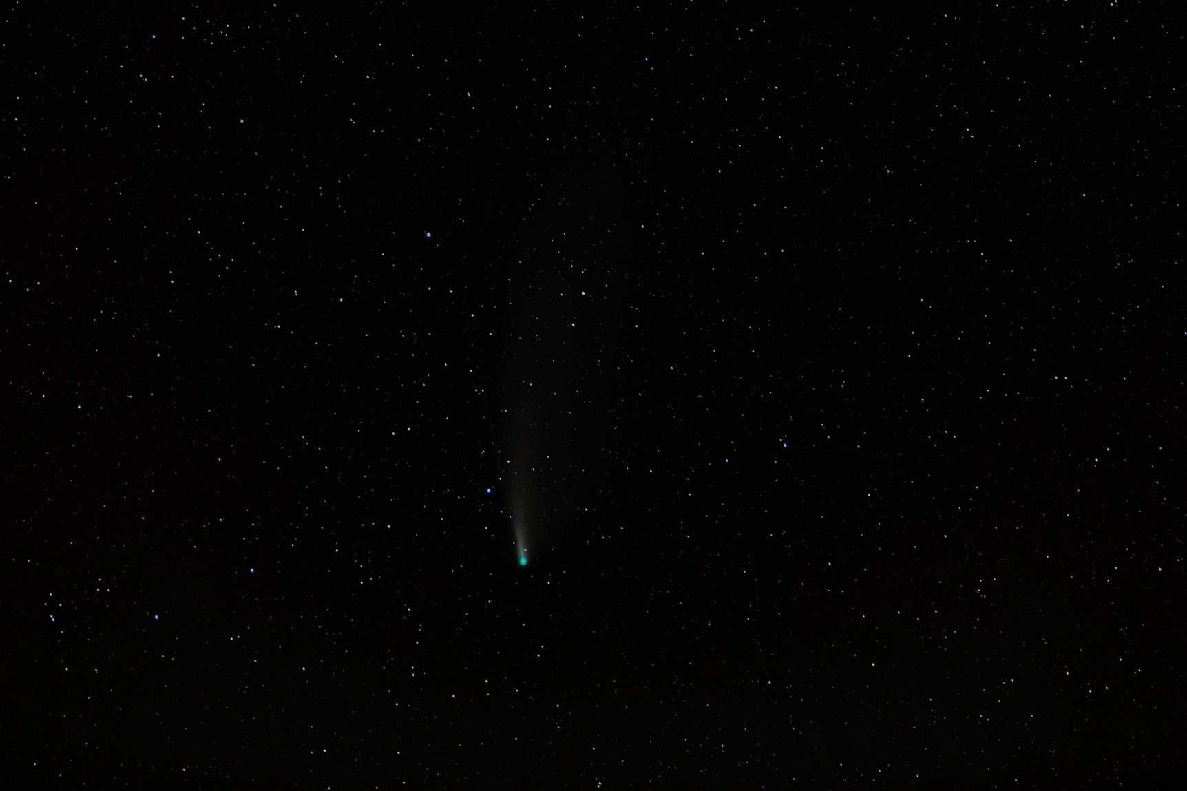 Comet Neowise Horizontal
