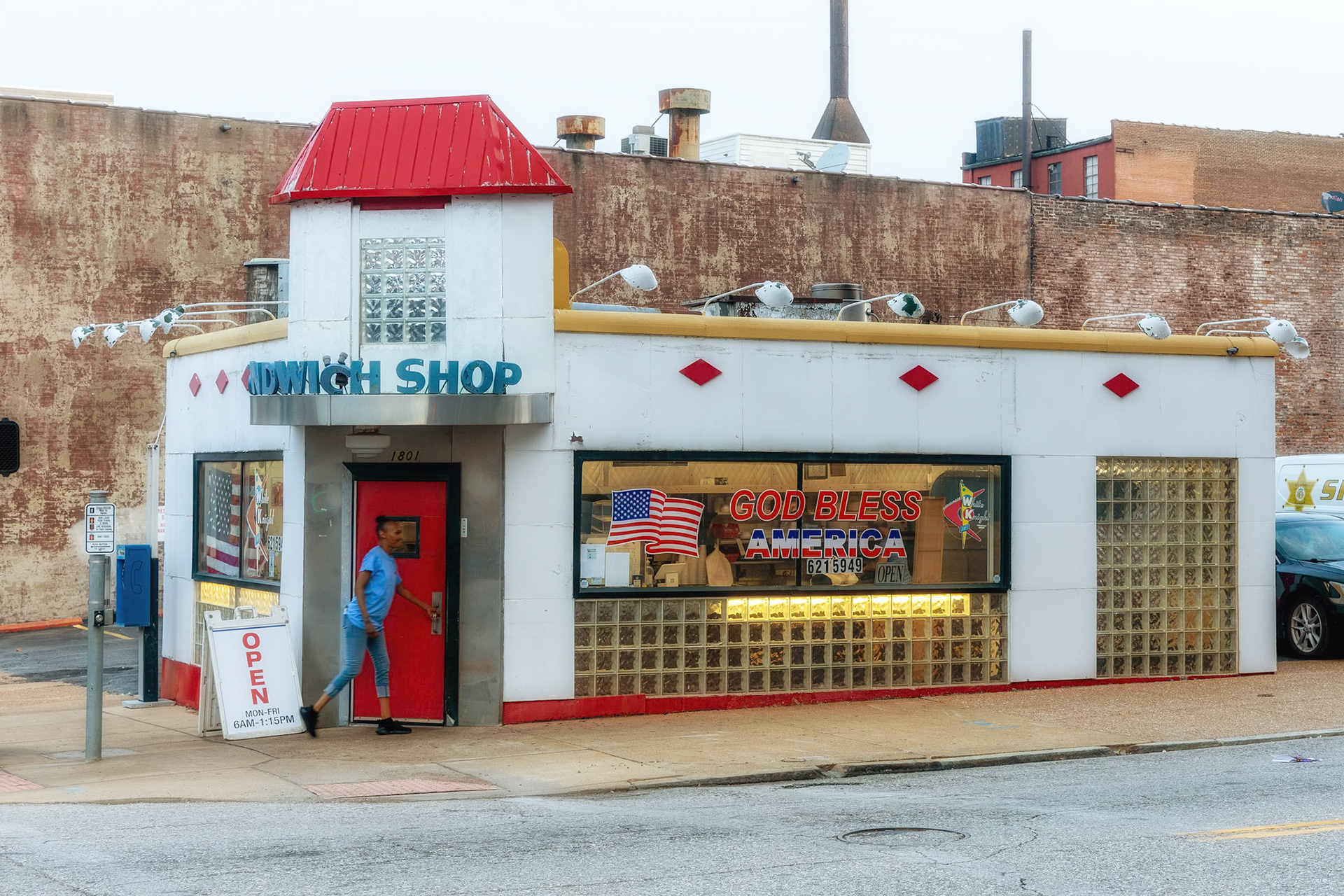 White Night Sandwich Shop