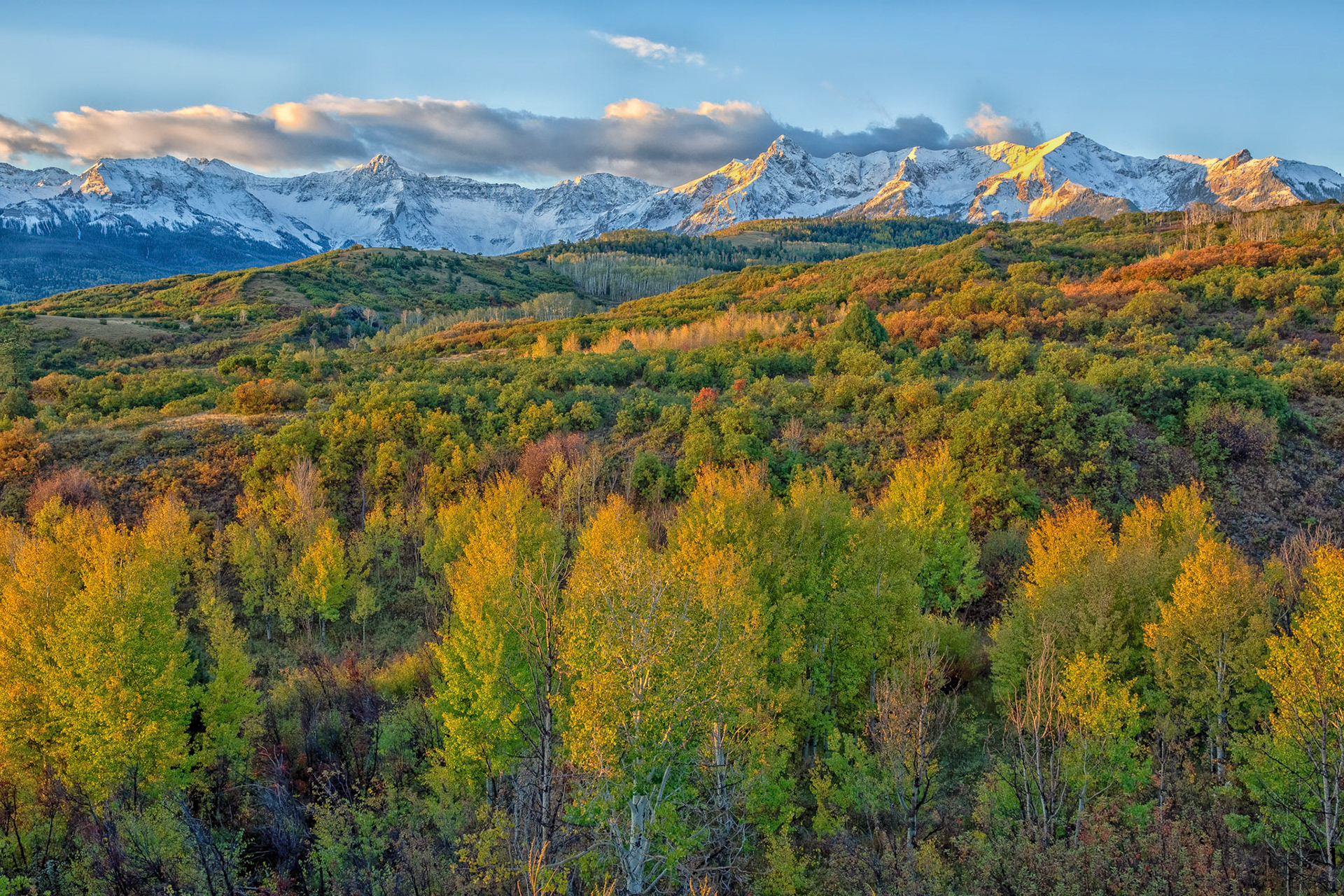 Dallas Divide at Sunrise