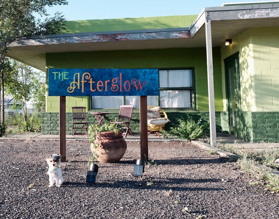 AfterGlow, Joseph City, AZ sign
