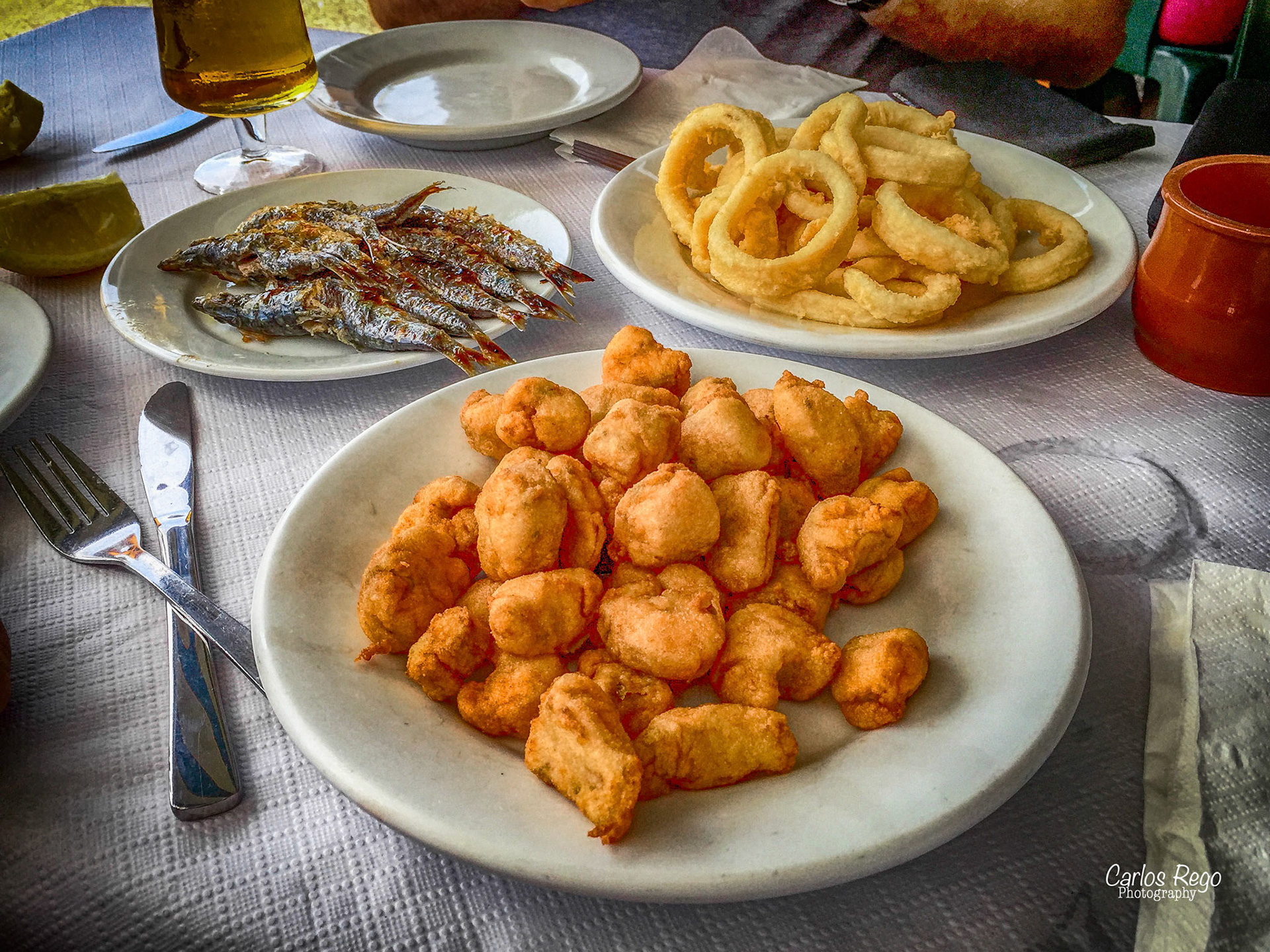 Restaurante Hermanos Muñoz Paseo Marítimo El Pedregal, 98, 29017 Málaga  Adobo, espeto de sardinas y calamares