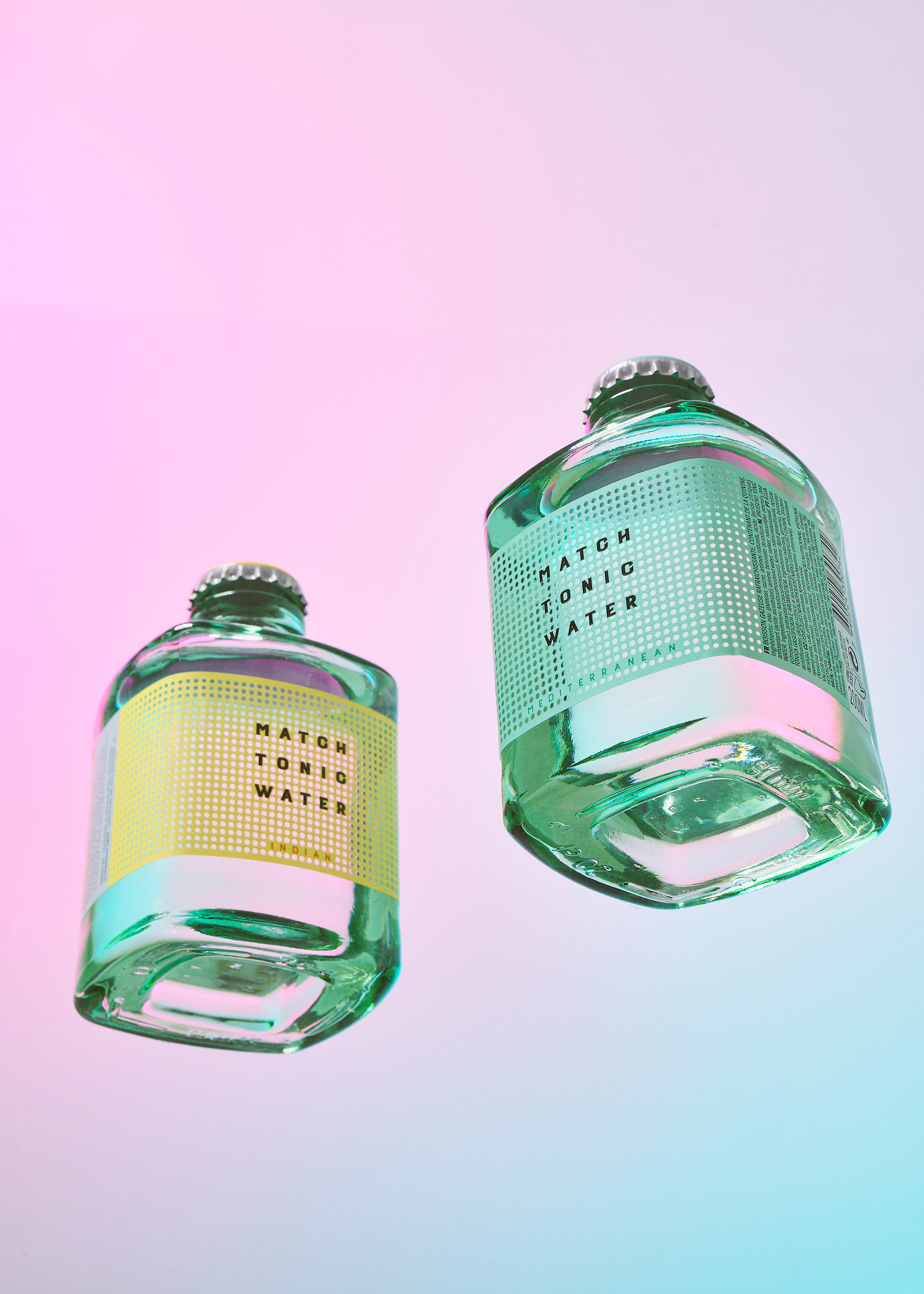 Studio Drinks Photography for Match Tonic Water