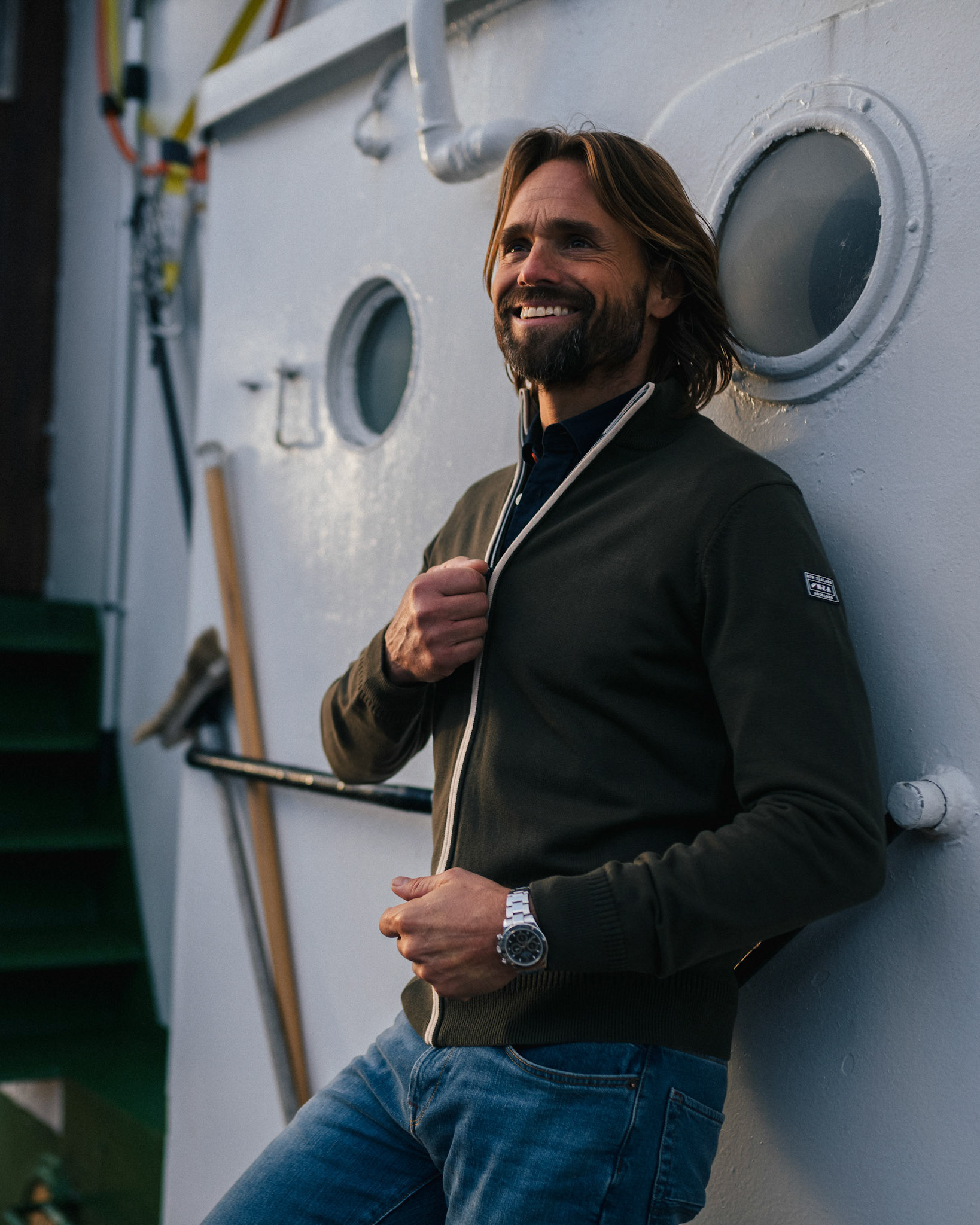 Lookbook campagne for Fall Winter Collection of NZA mens fashion outdoor clothing