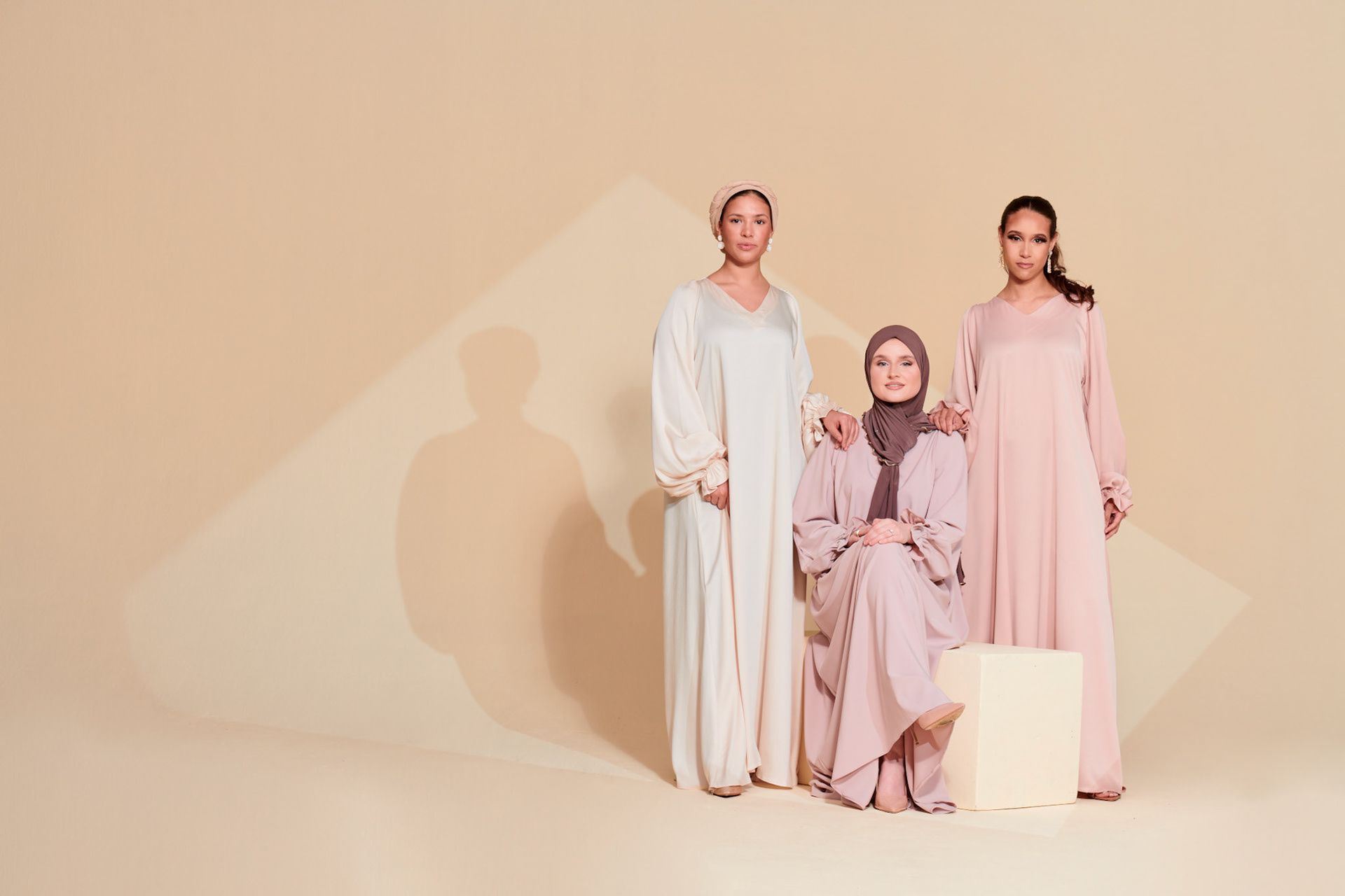 Lookbook shoot in studio voor bedenkende kleding