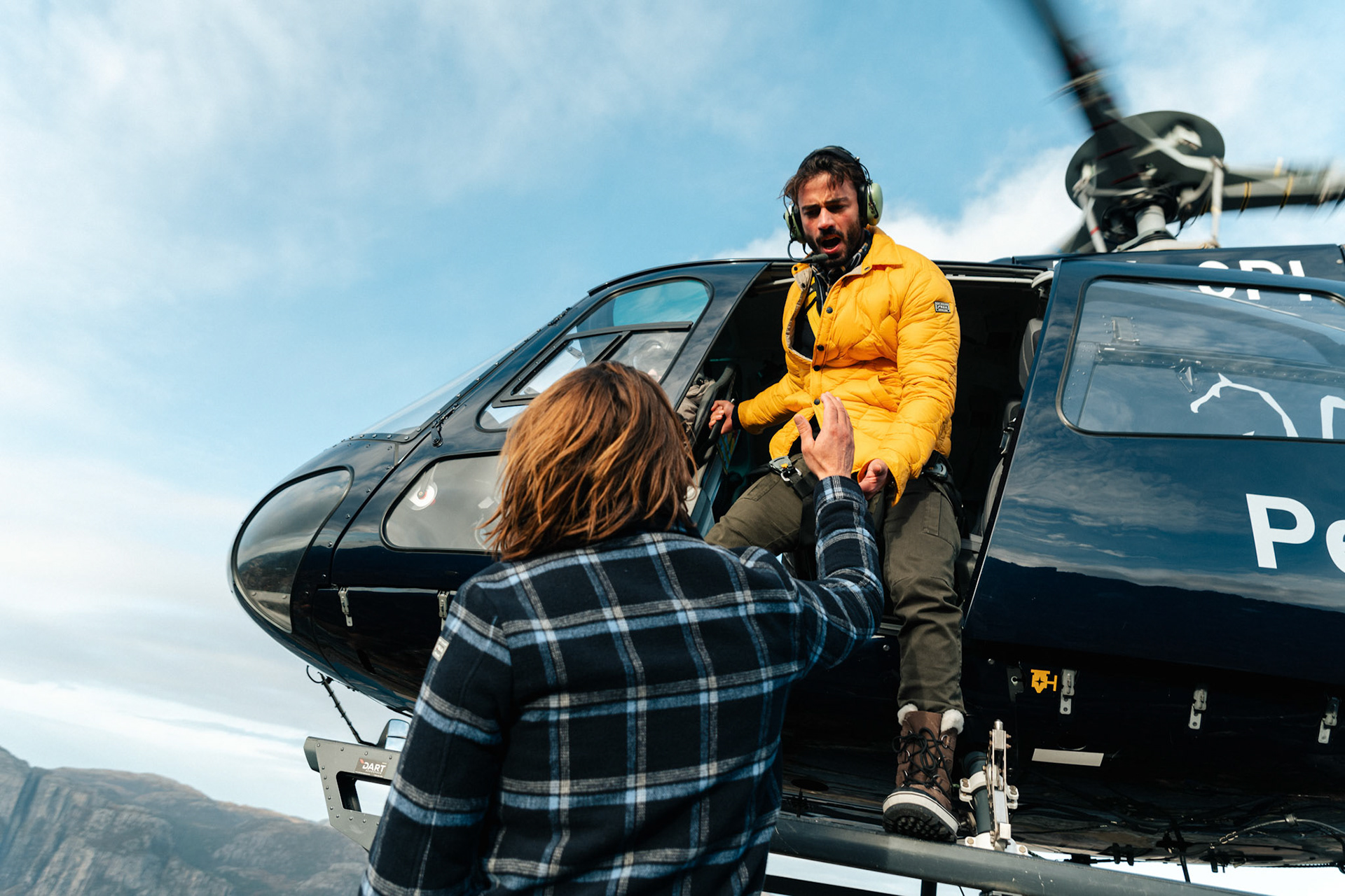Lookbook campagne for Fall Winter Collection of NZA mens fashion outdoor clothing