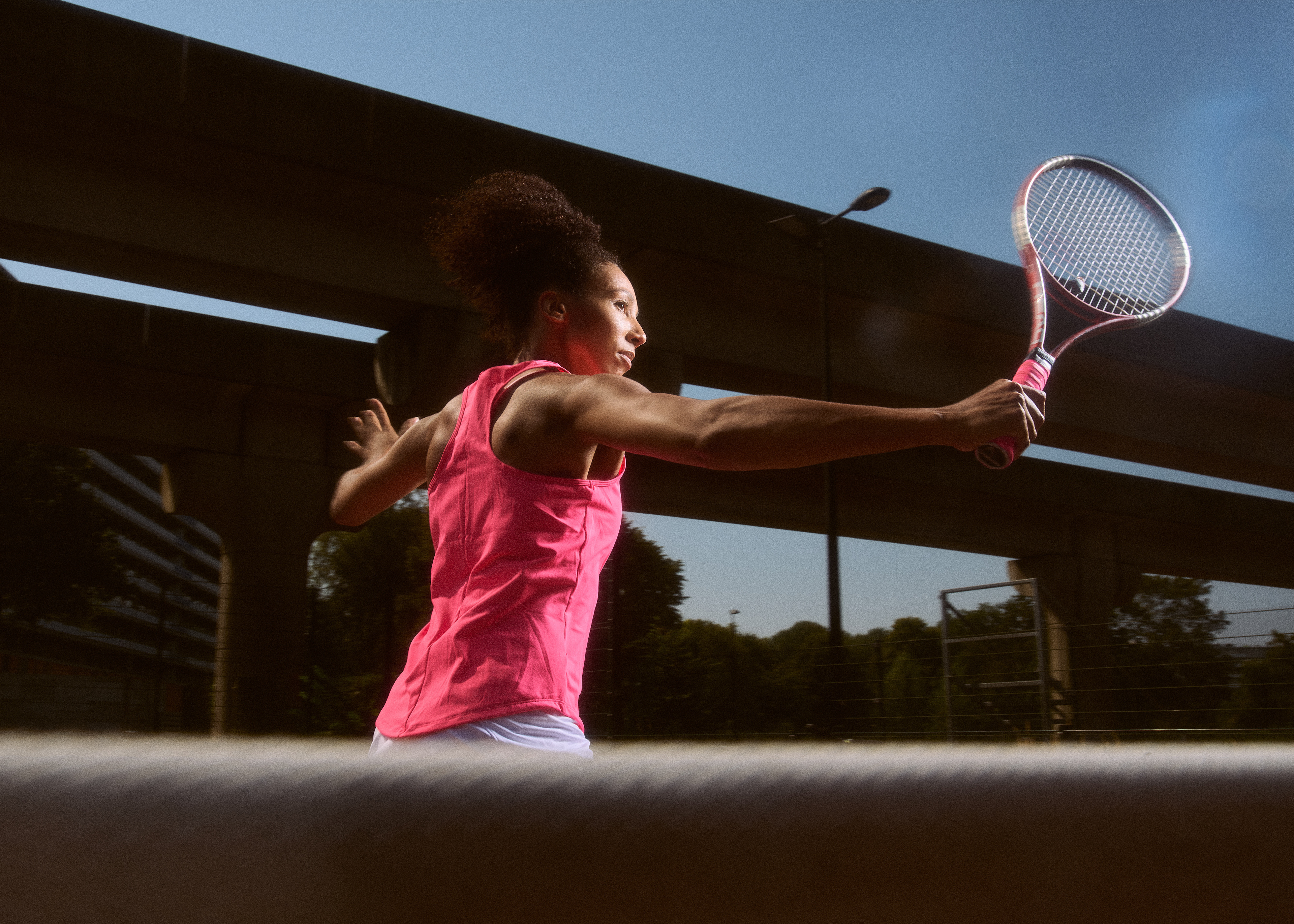 Urban Tennis Sport Lifestyle Shoot (personal work, Model: Muriel)