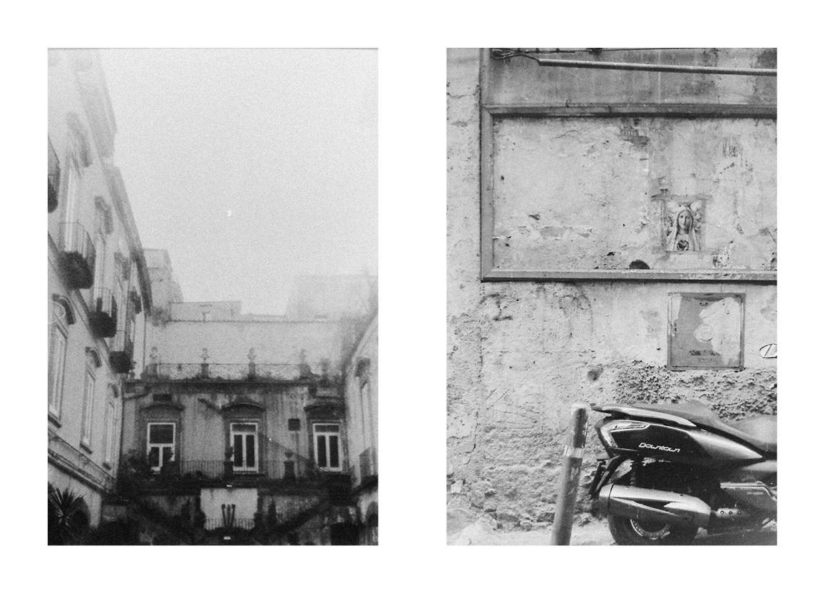 © Camilla Calato Photography. Fanzine project 'a nuttata. Analogue film photography.