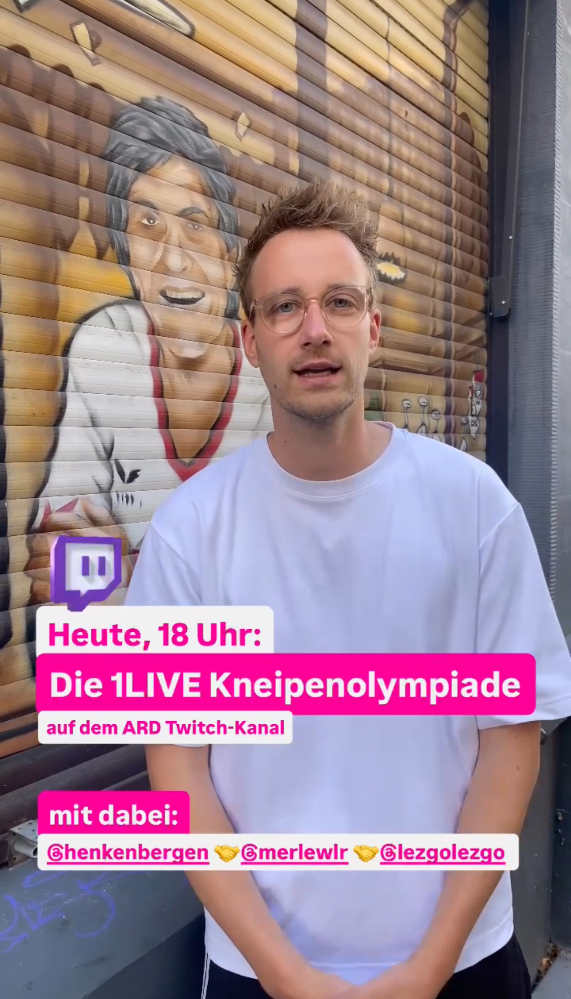 1LIVE Moderator Markus Fröhle