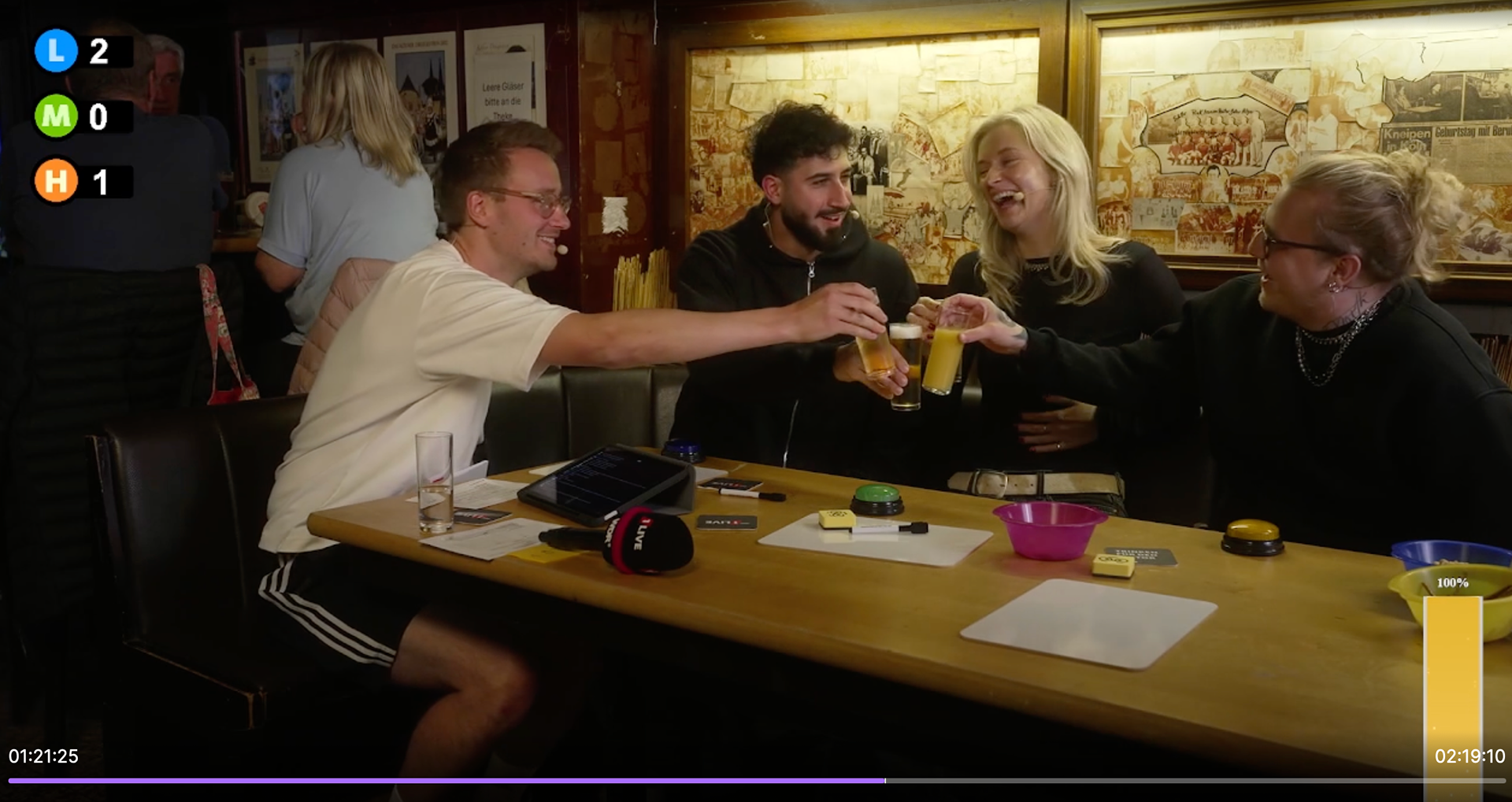 Screenshot aus dem Twitch-Stream