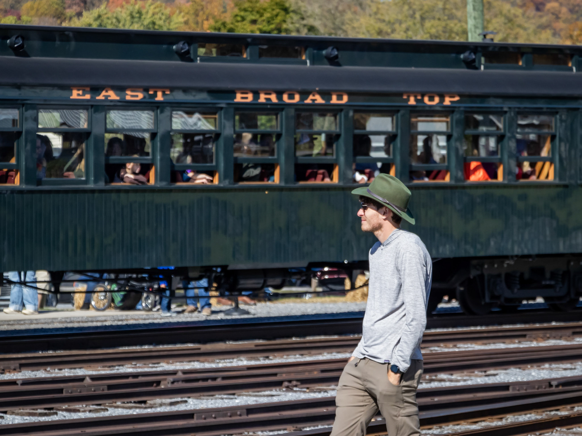 "Watching, Reminiscing and Railfanning"