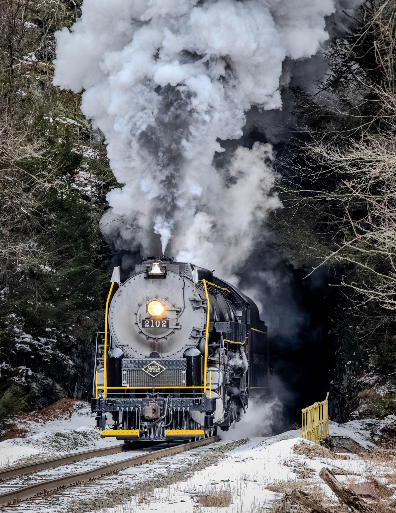 "Tearing Through Tamaqua Tunnel"